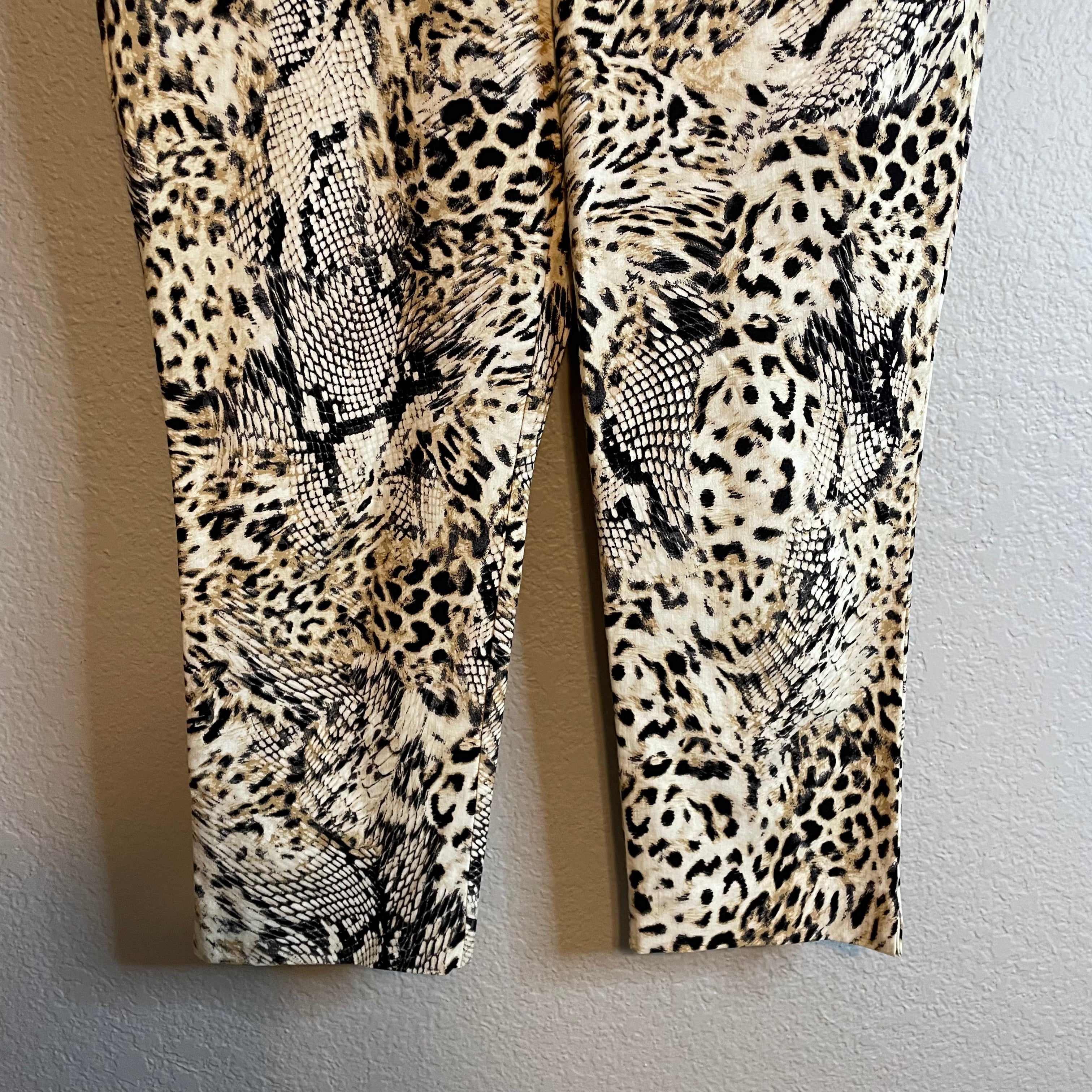 Animal Print Capri’s