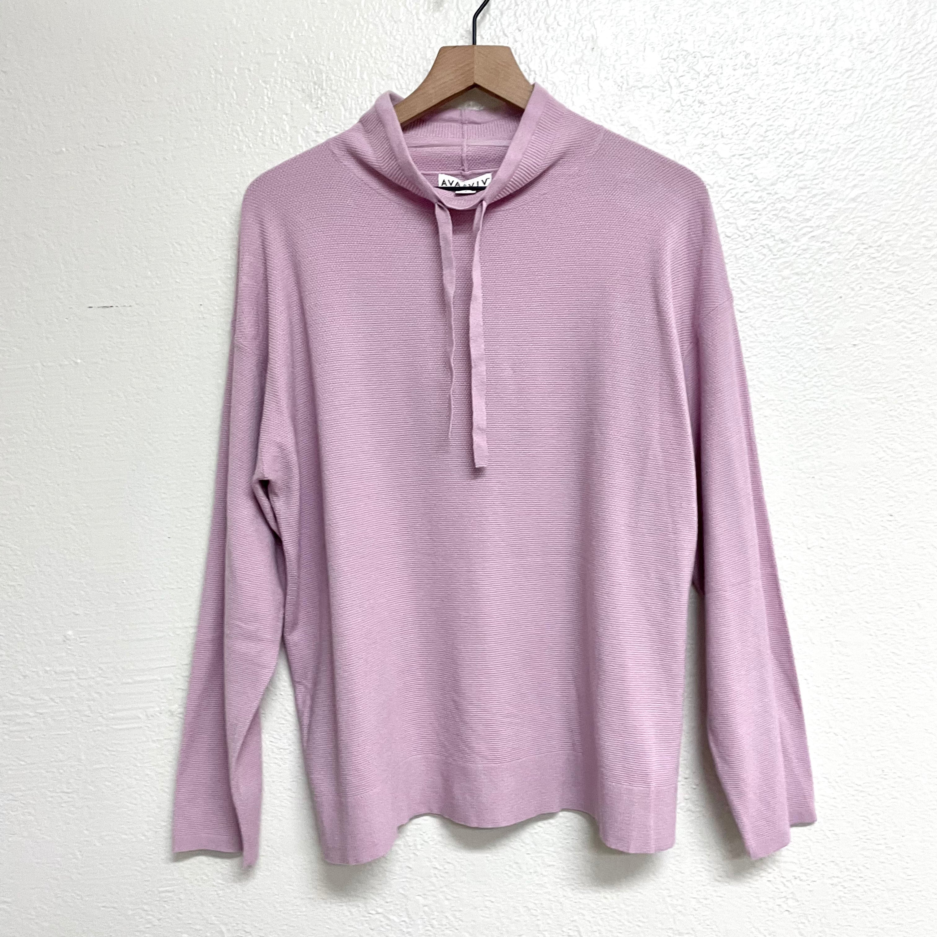 Drawstring Neck Sweater