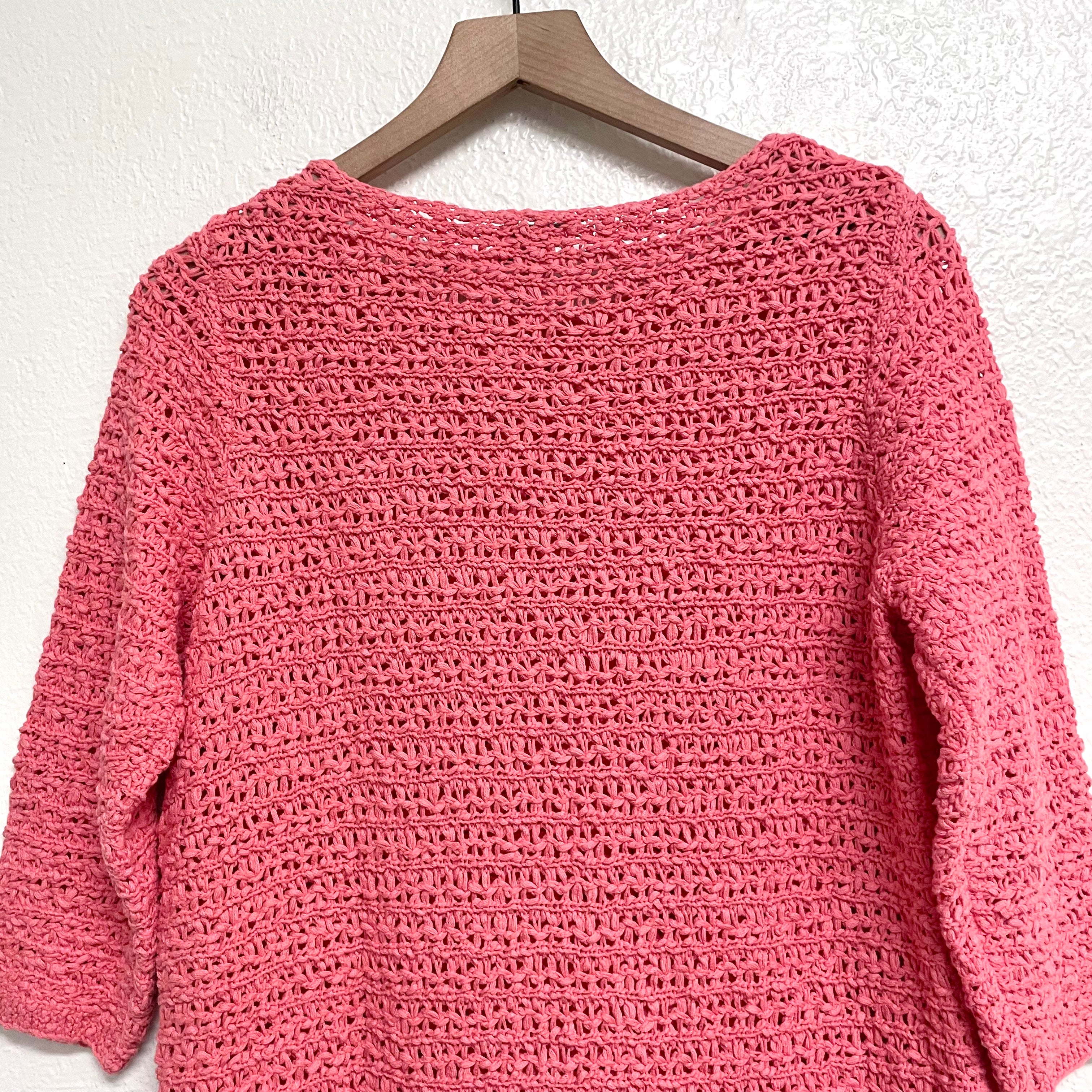 Open Knit Sweater