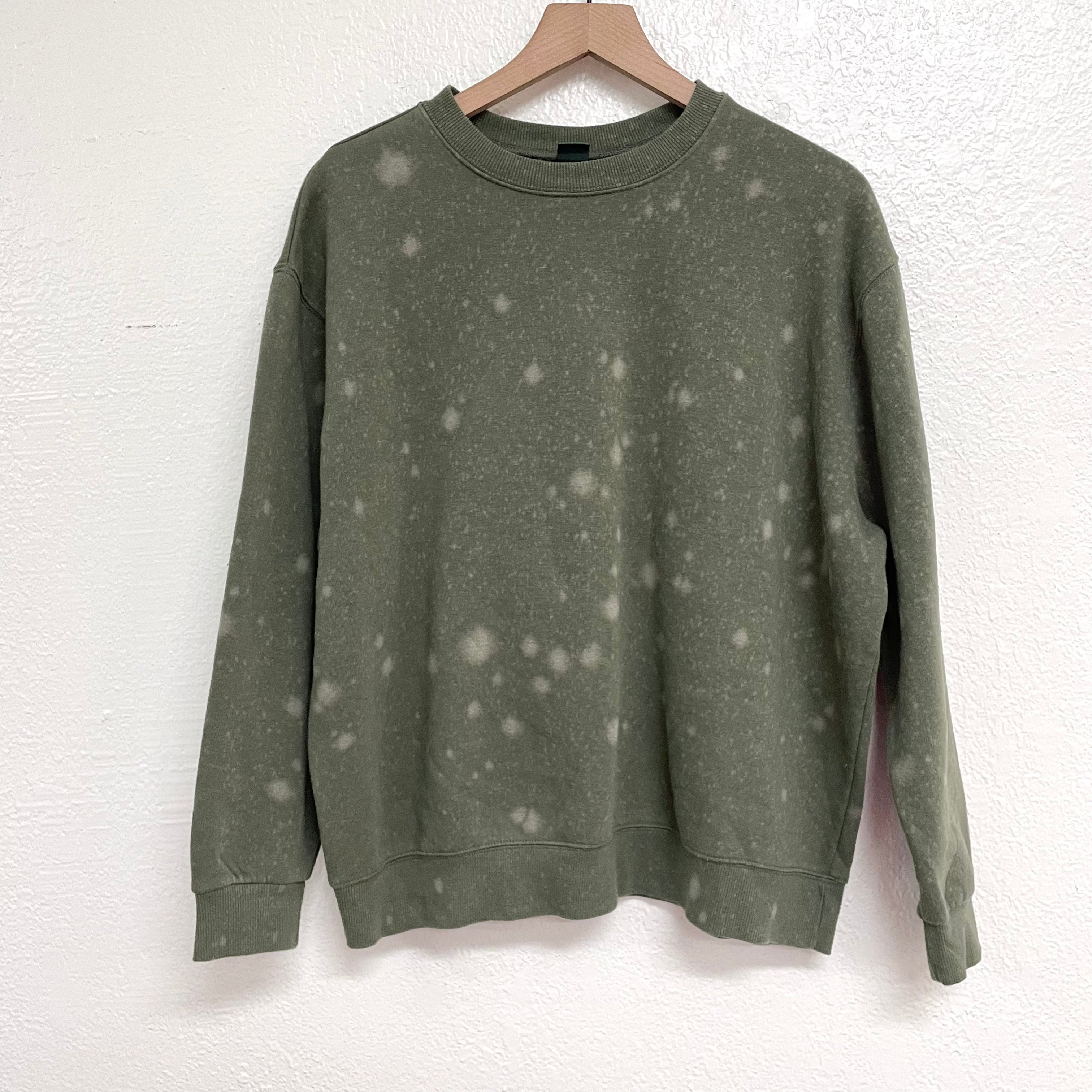 Bleach Dye Sweatshirt