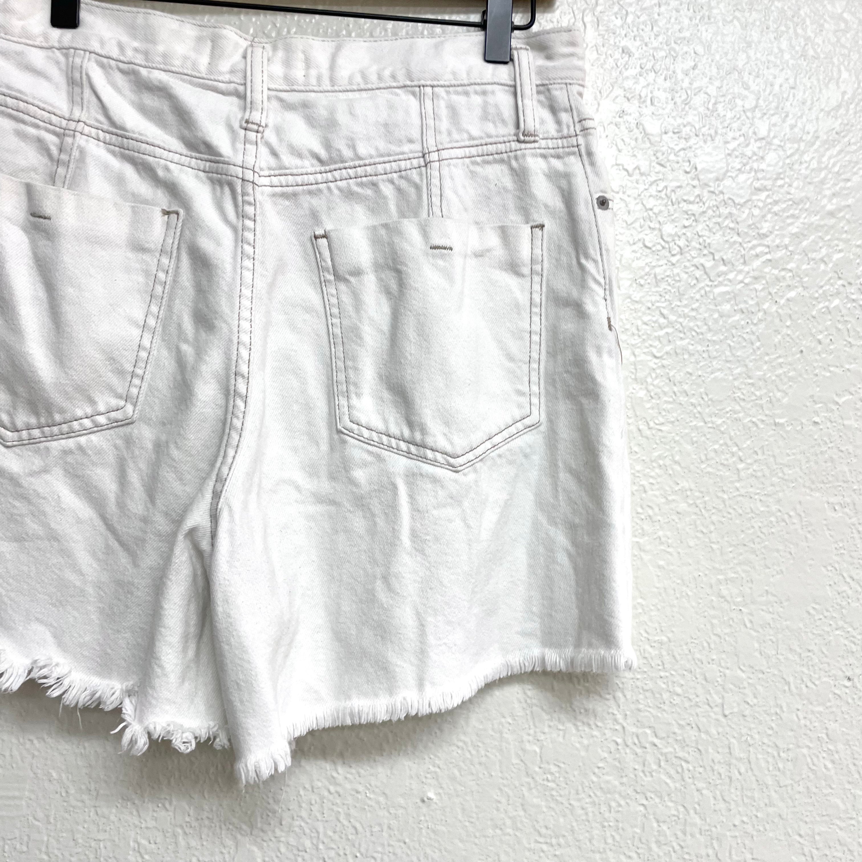 Distressed Jean Shorts