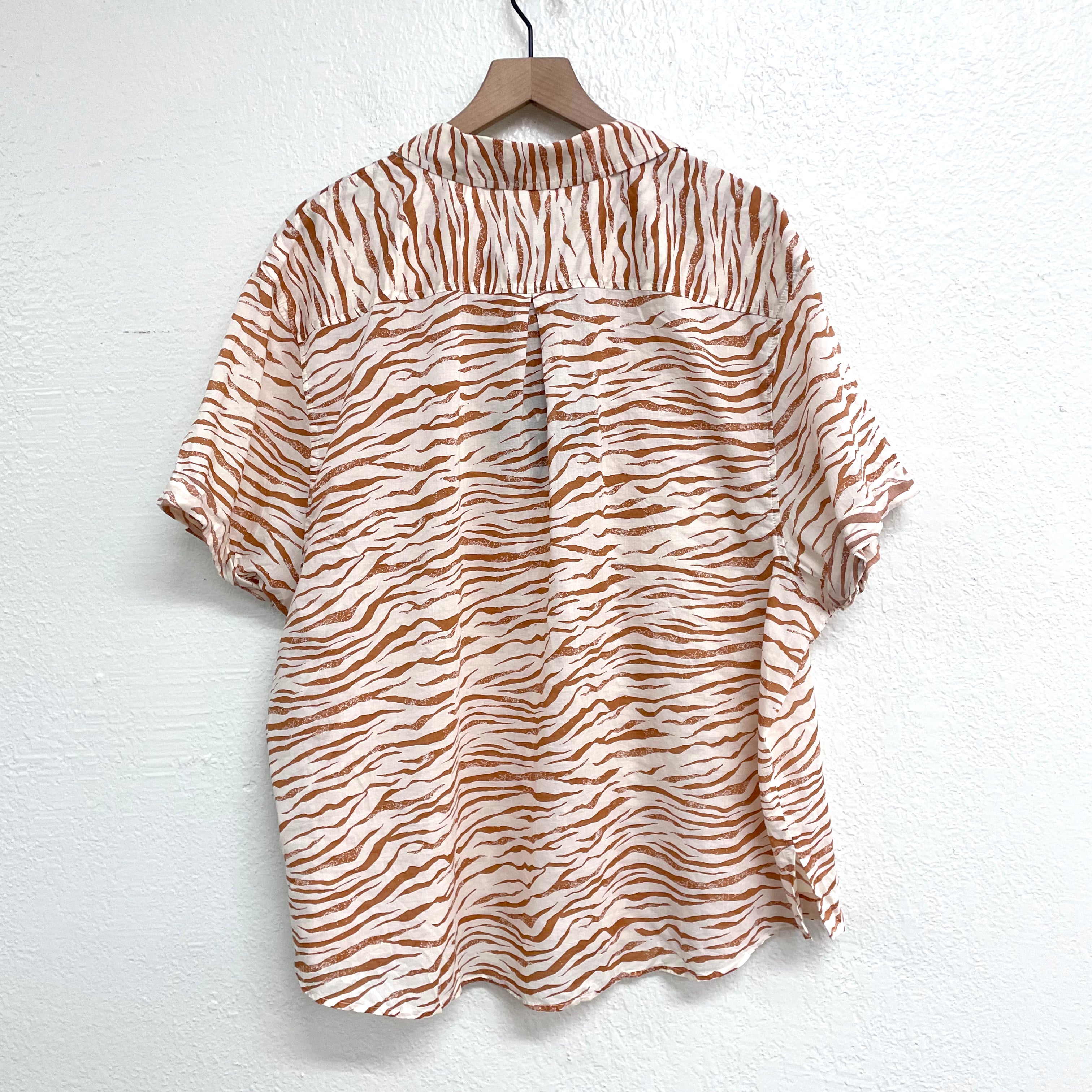 Zebra Print Top