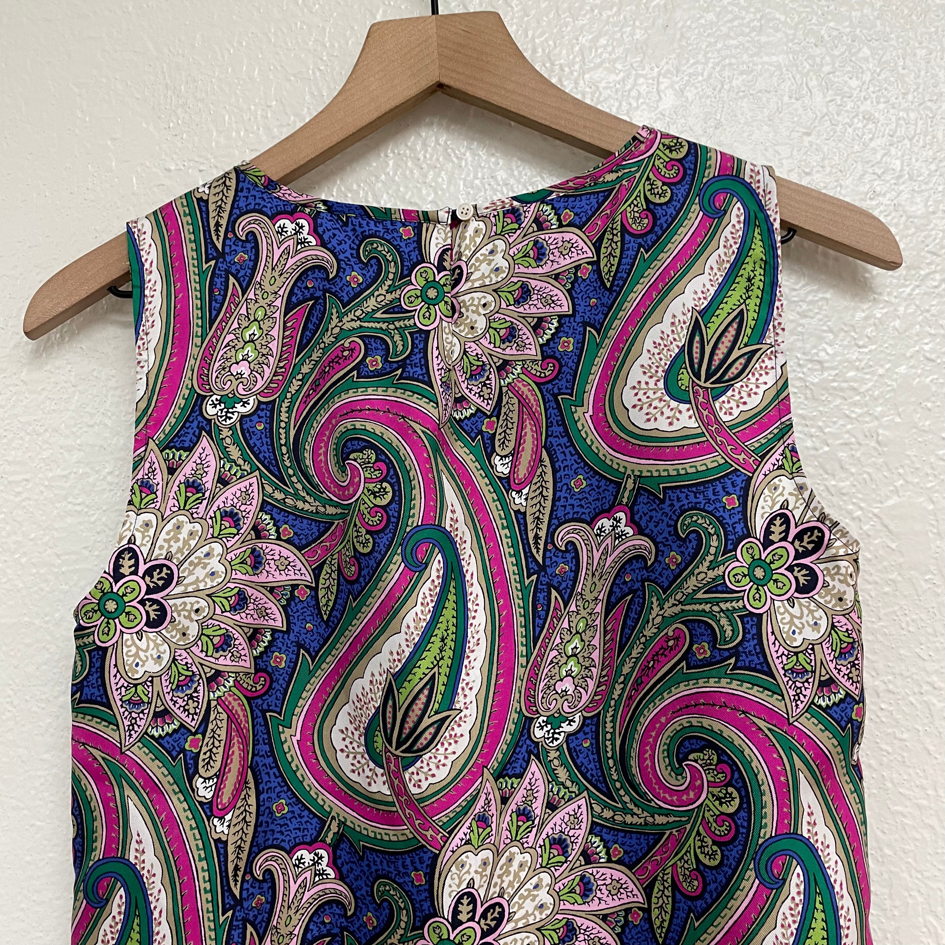 Paisley Silk Blouse