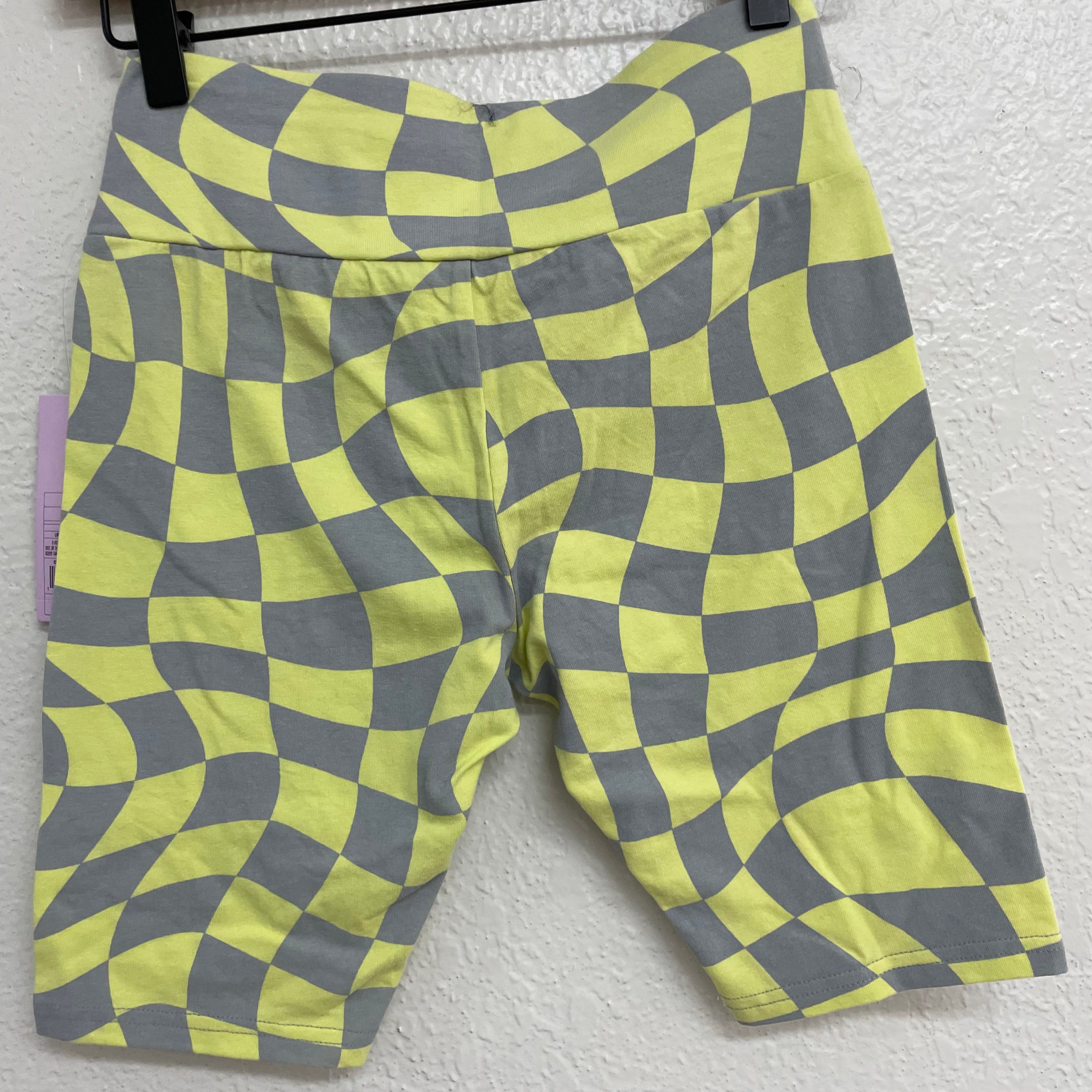 Checkered Bike Shorts