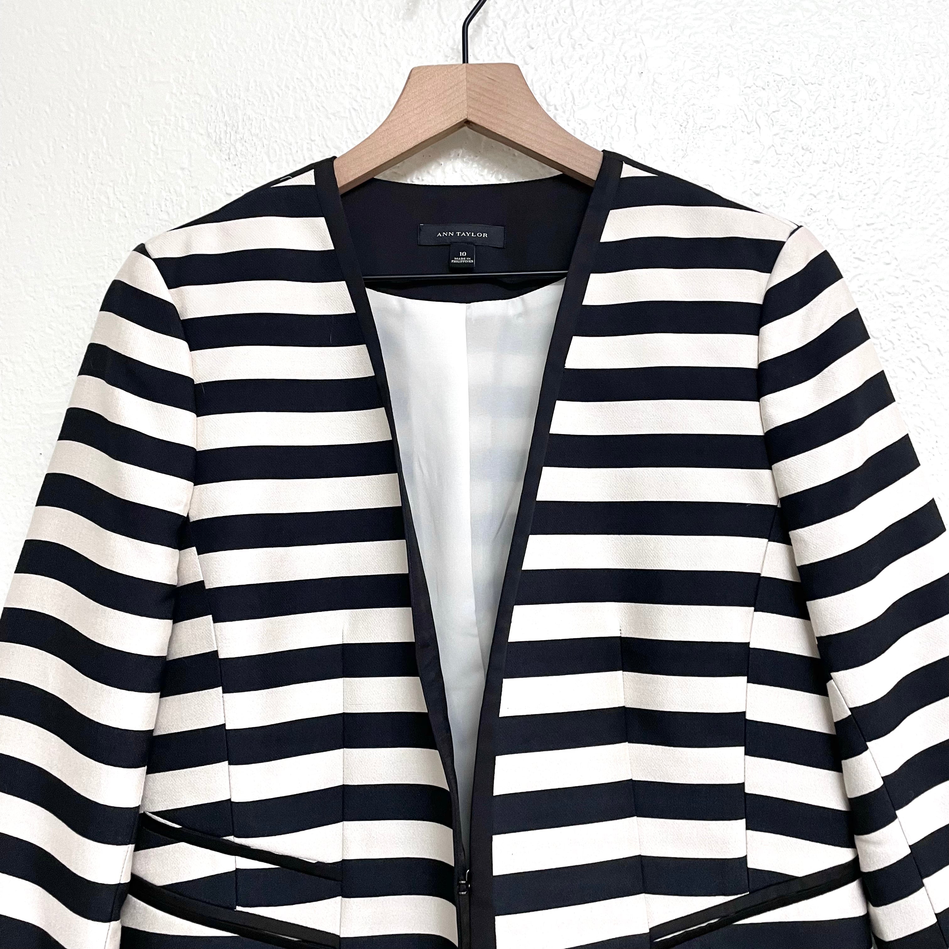 Striped Blazer Jacket