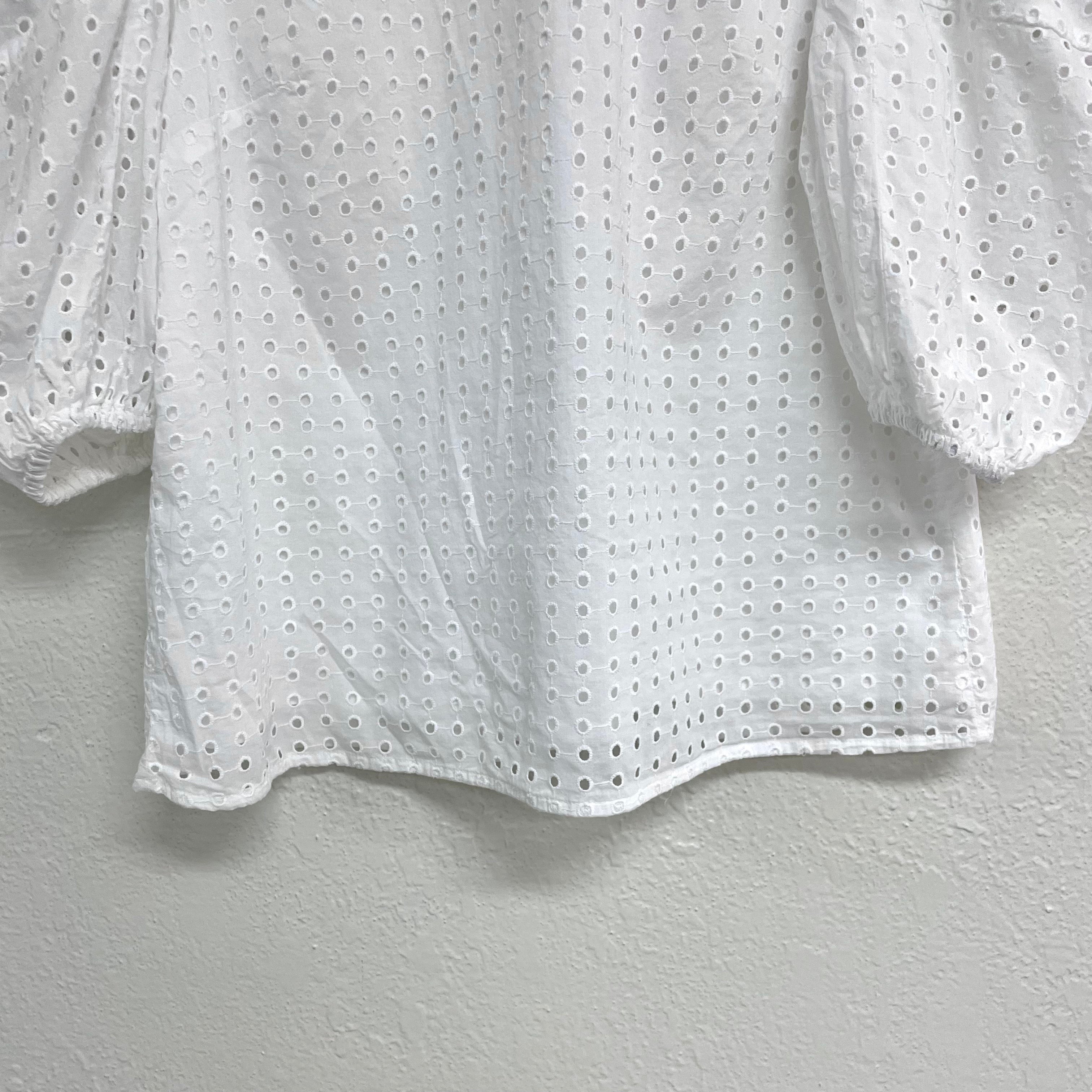 Eyelet Blouse