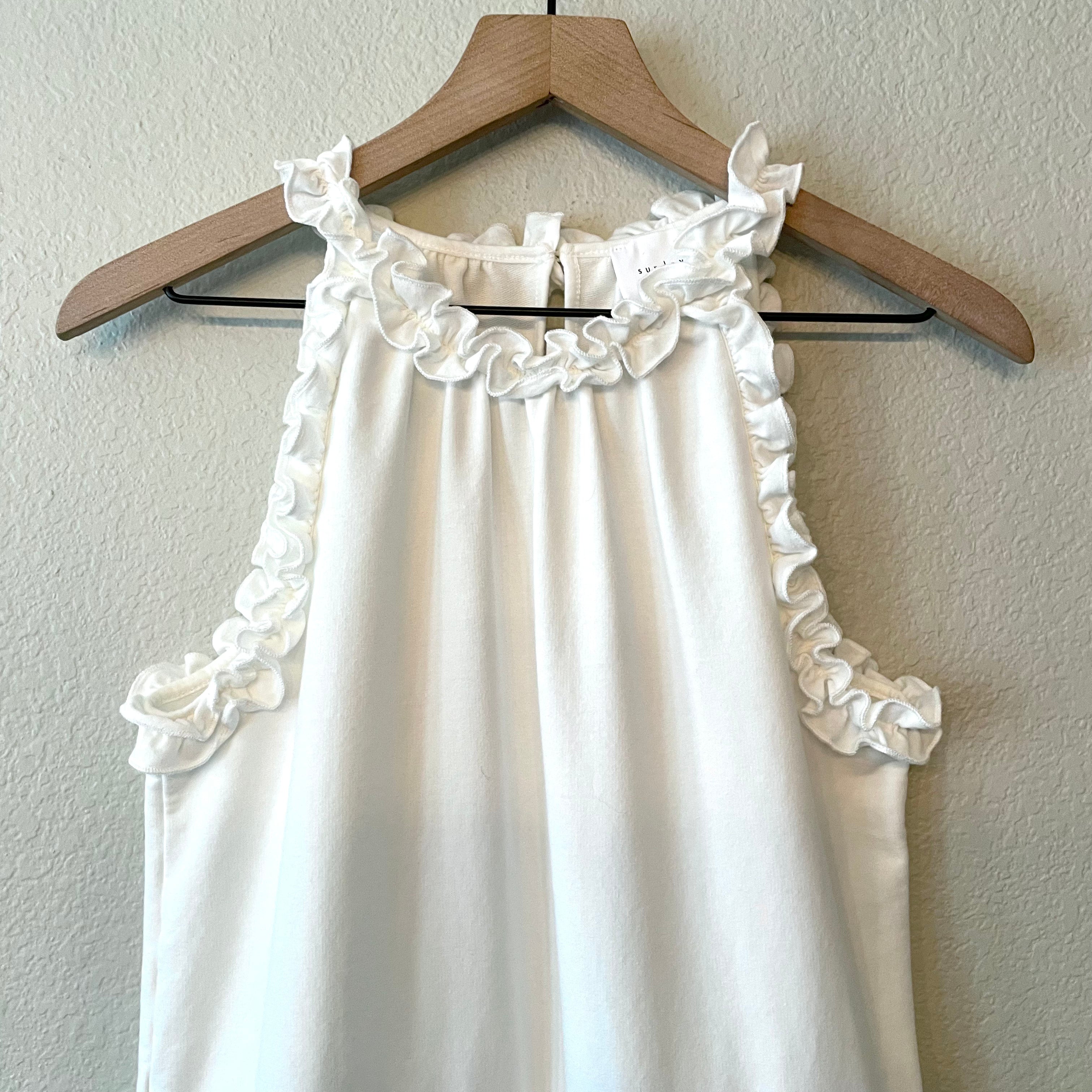 Ruffle Trim Dress