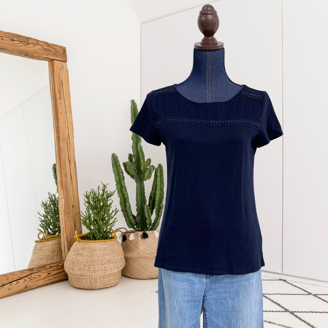 Pleated Tee