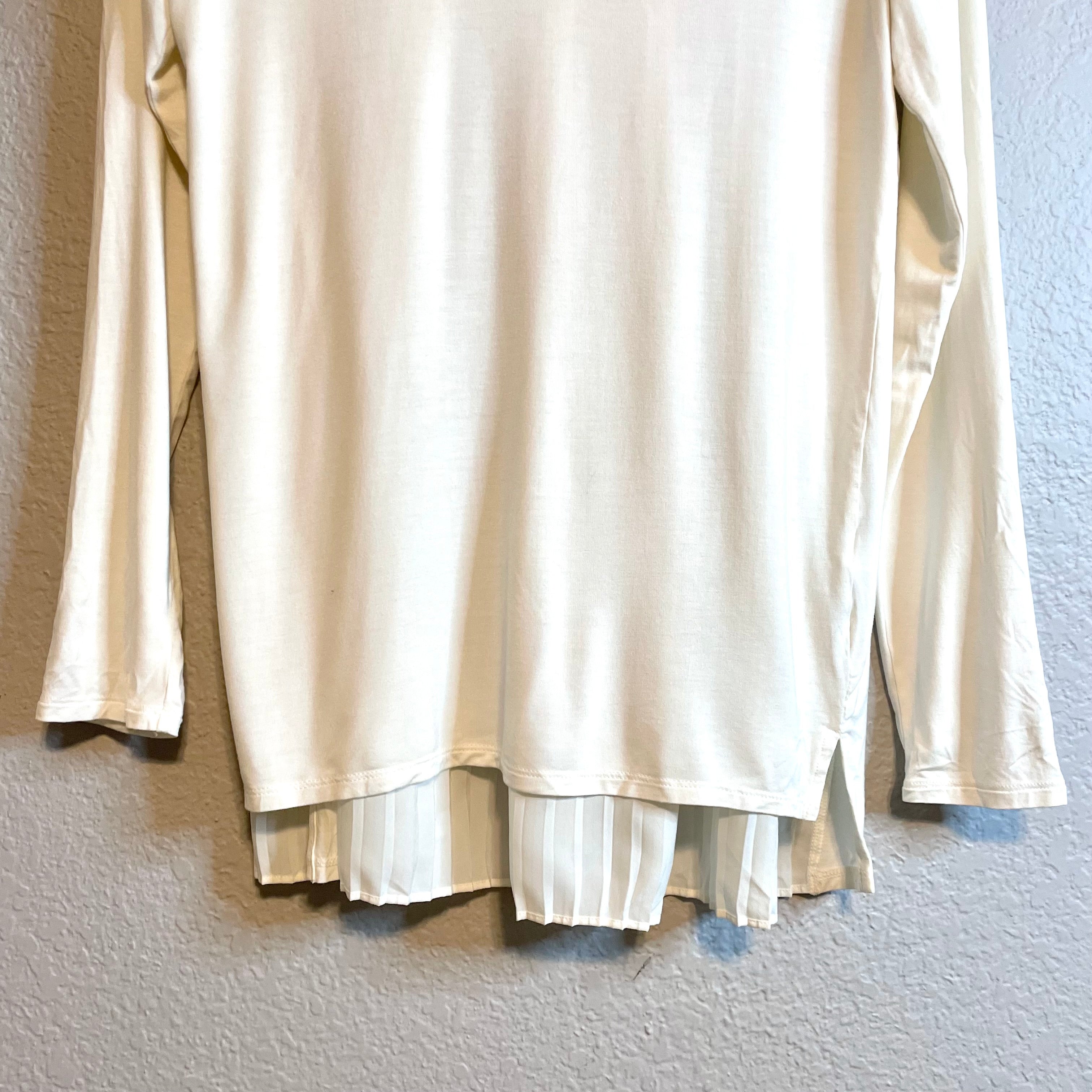 Accordion Pleat Blouse