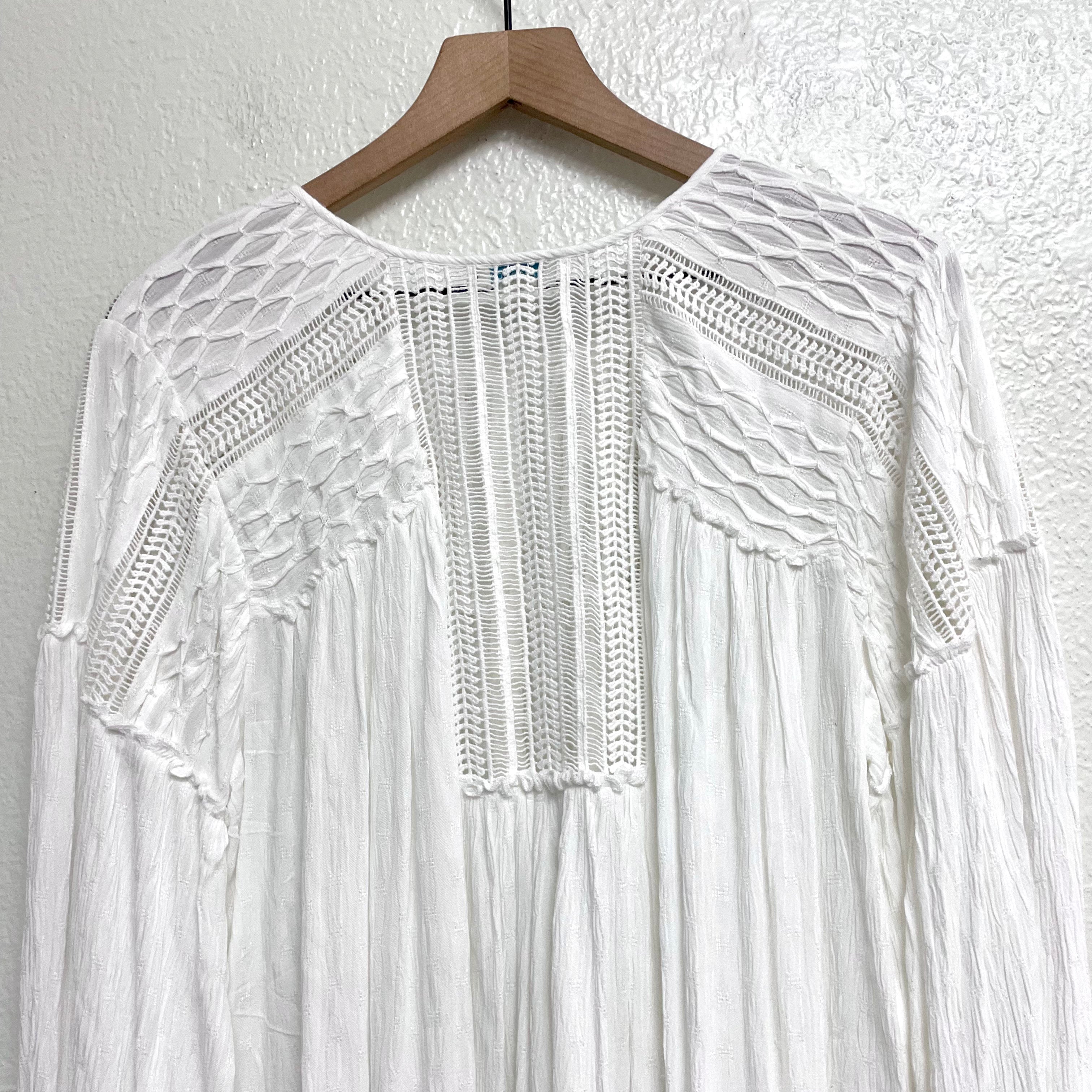 Crochet Trim Blouse