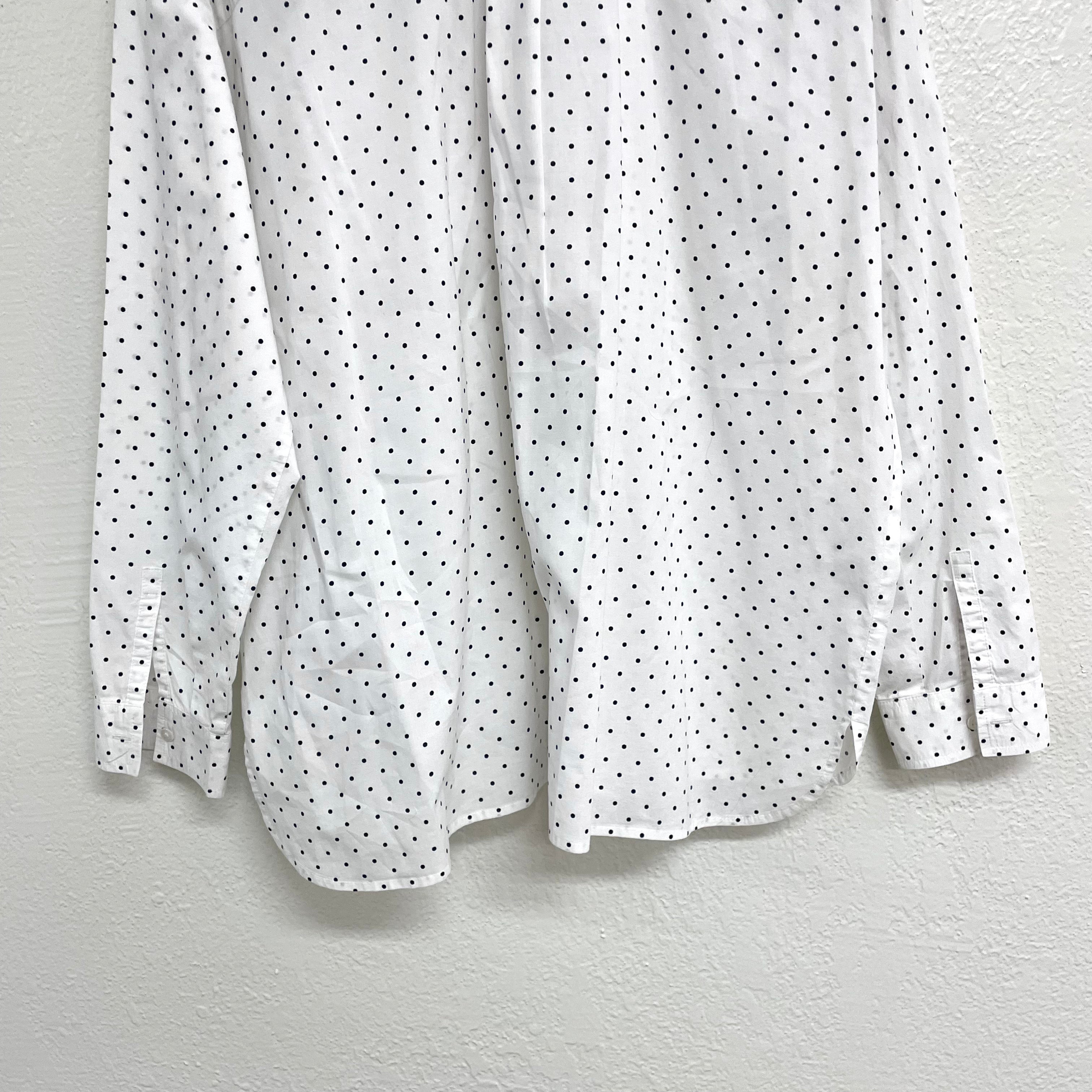 Polka Dot Button Up