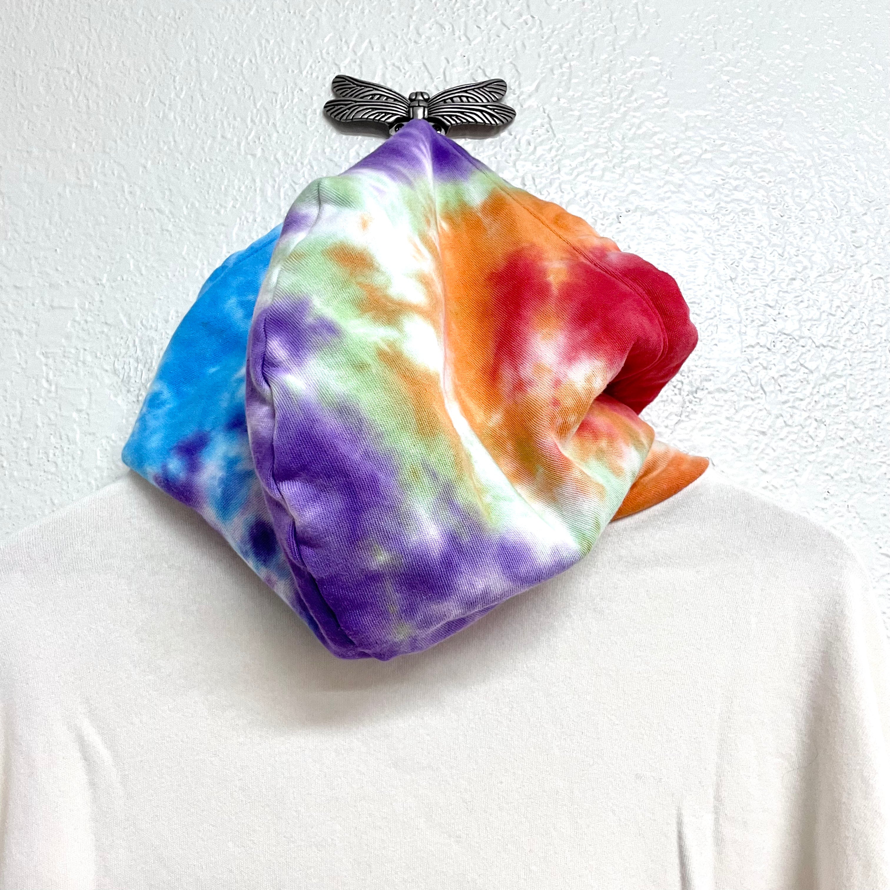 Tie Dye Peace Love Hoodie