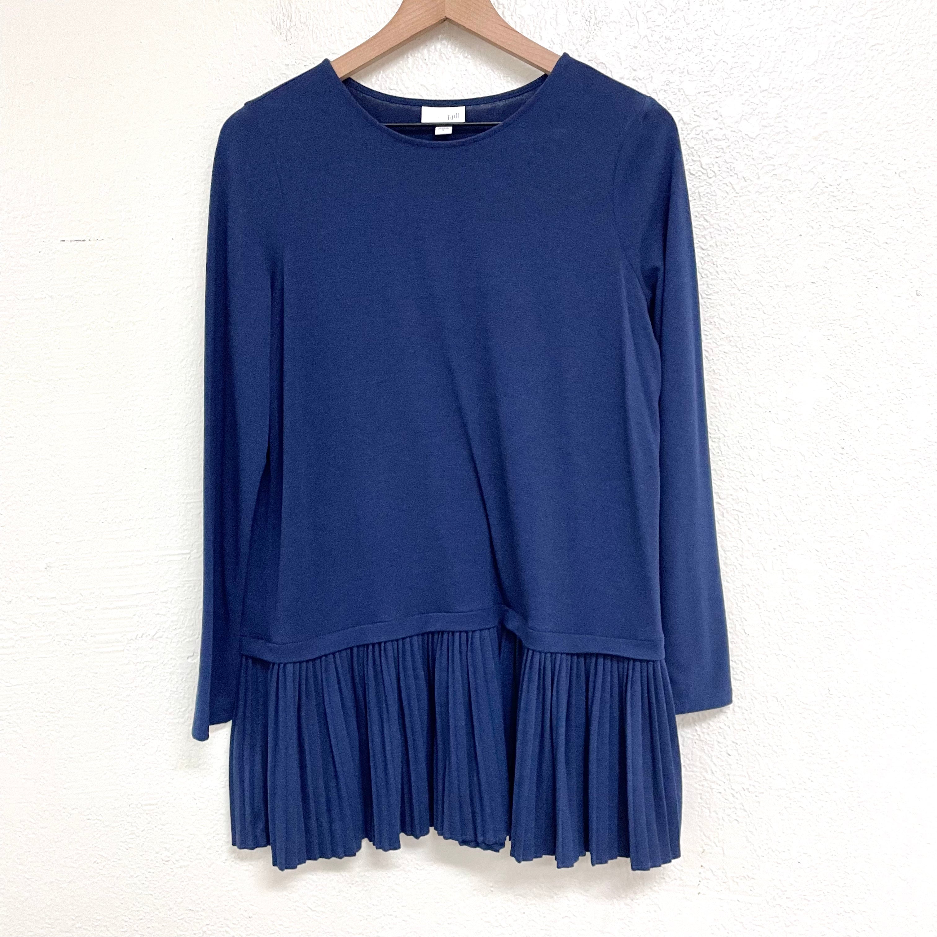 Long Sleeve Pleated Tunic