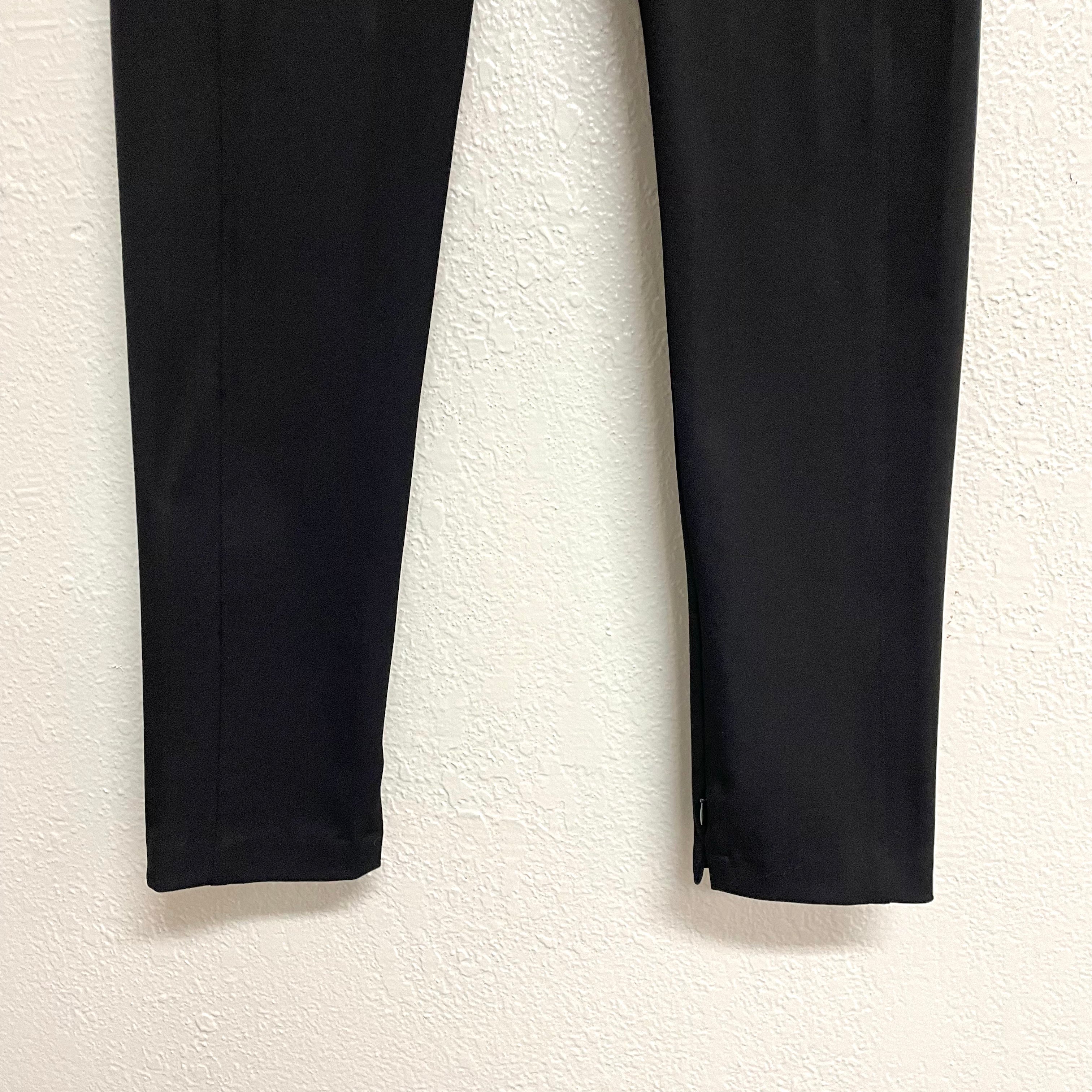 Ankle Zip Slim Dress Pants