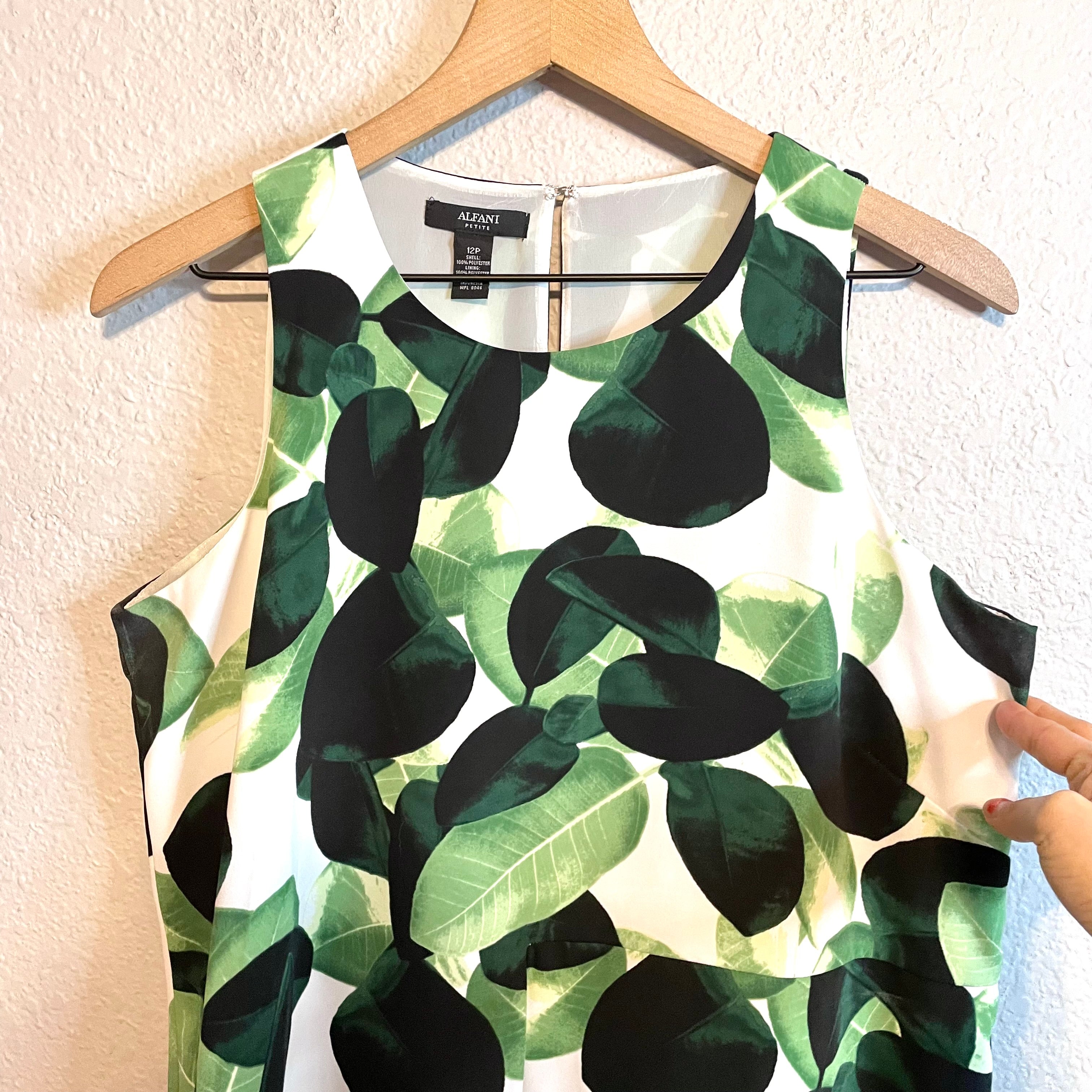 Leaf Print Blouse