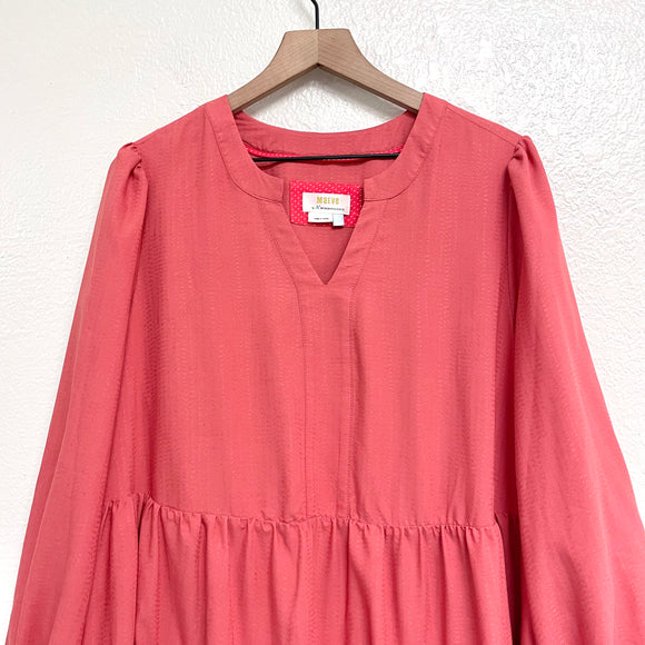 Tiered Long Sleeve Dress