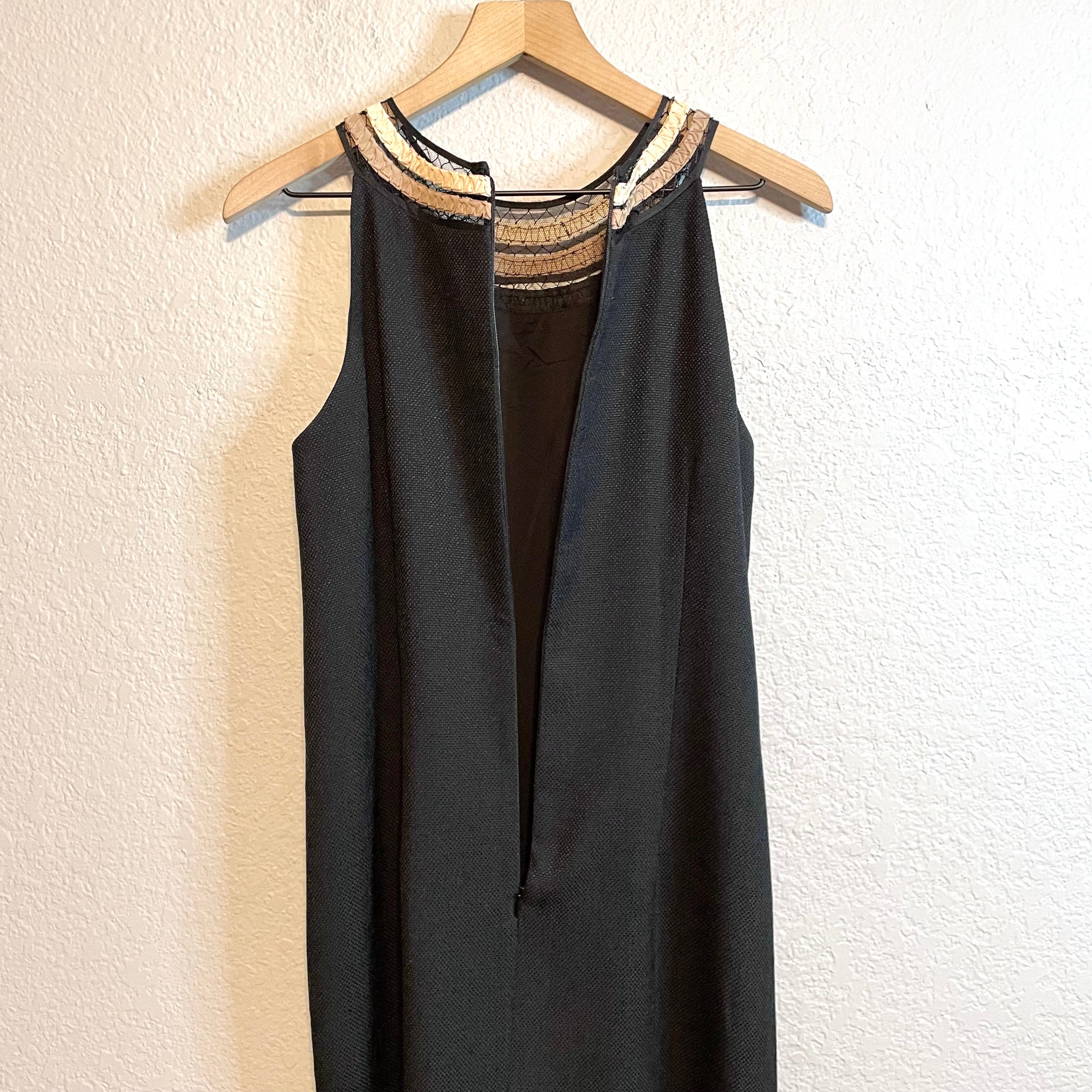 Ribbon Neck Dress