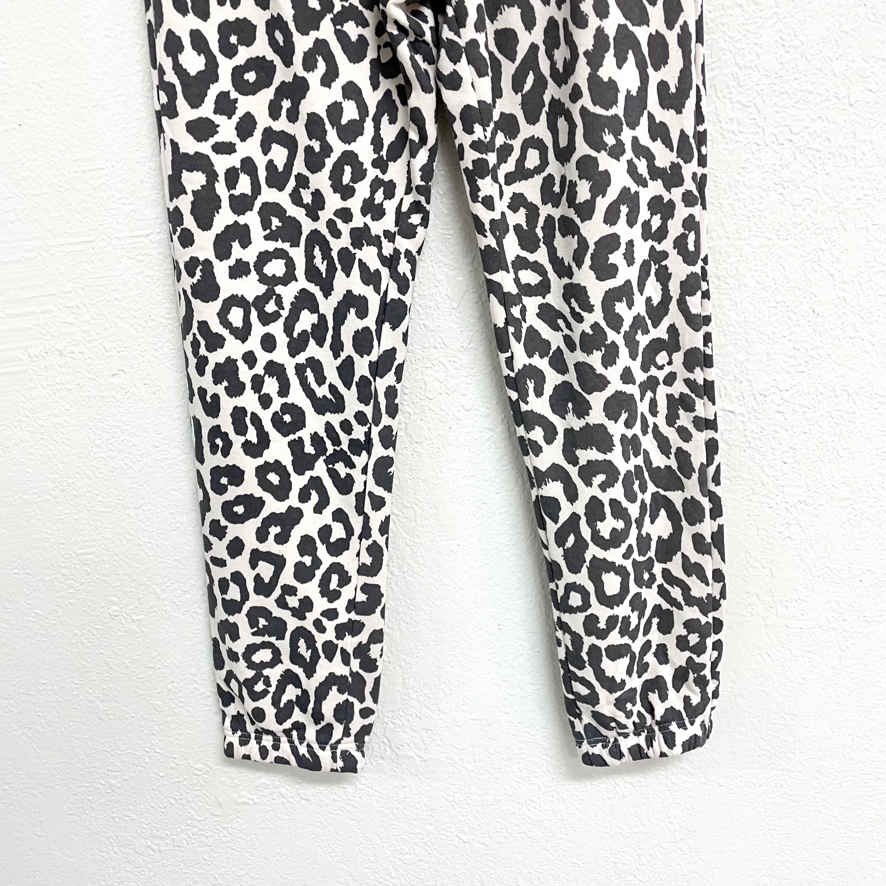 Leopard Print Sweatpants