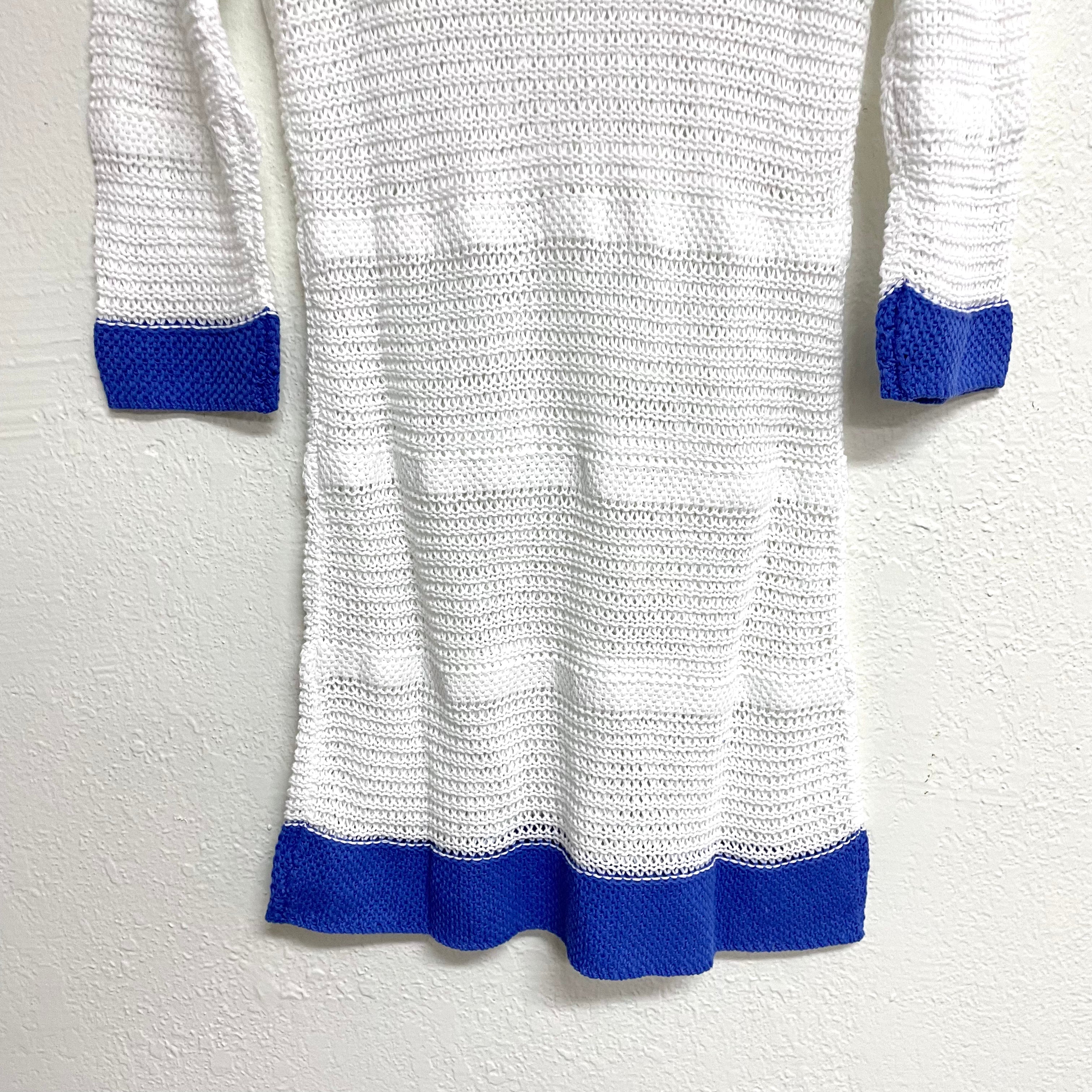 Hooded Swim Cover Knit Dress