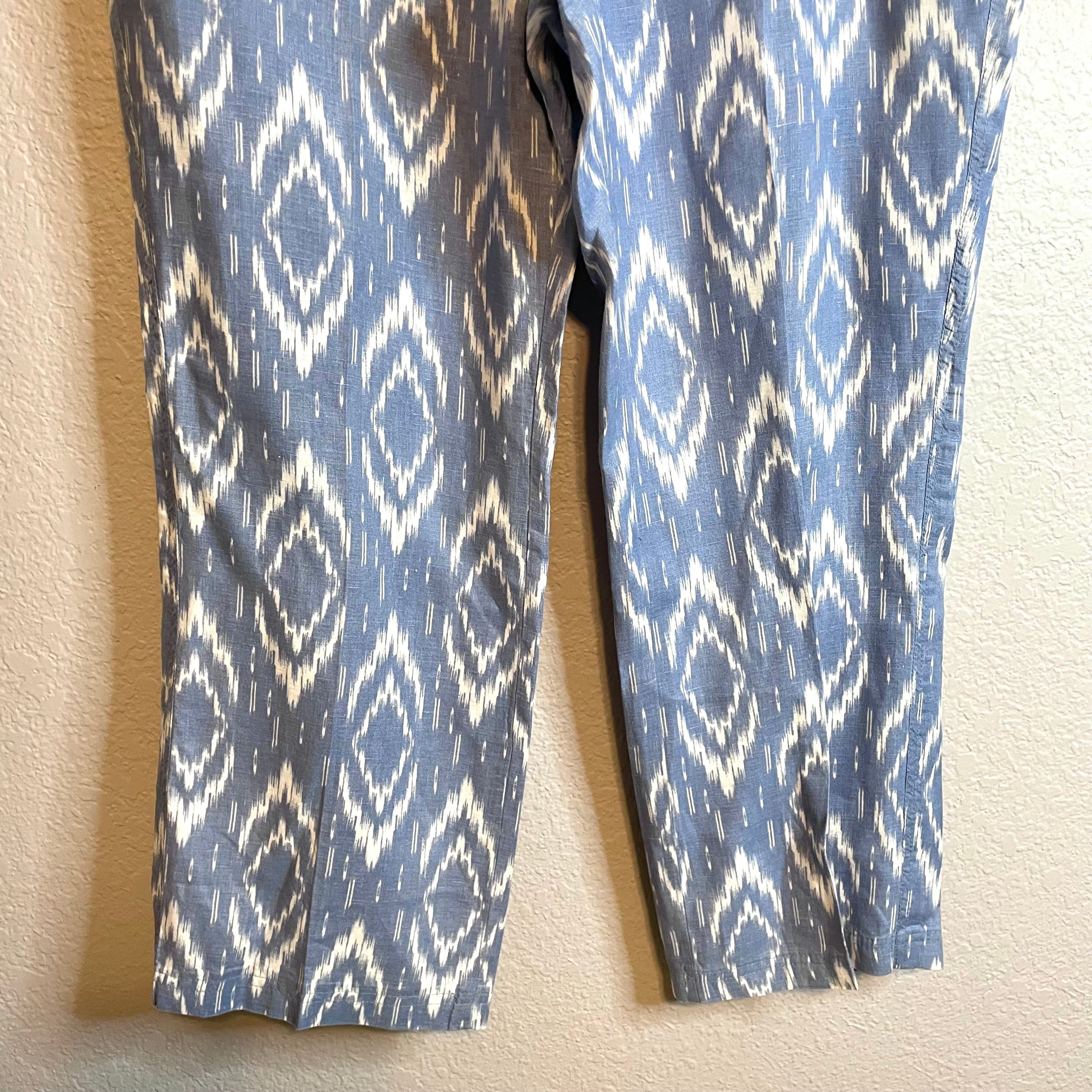 Ikat Linen Pants