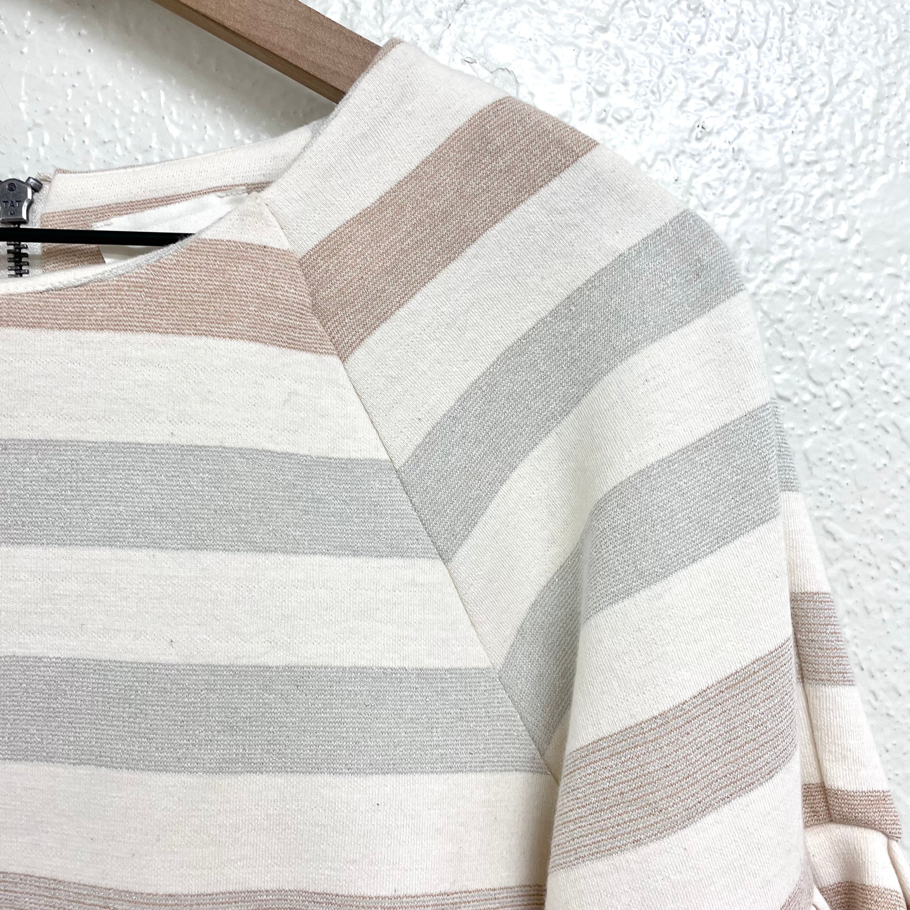 Striped Bell Sleeve Top