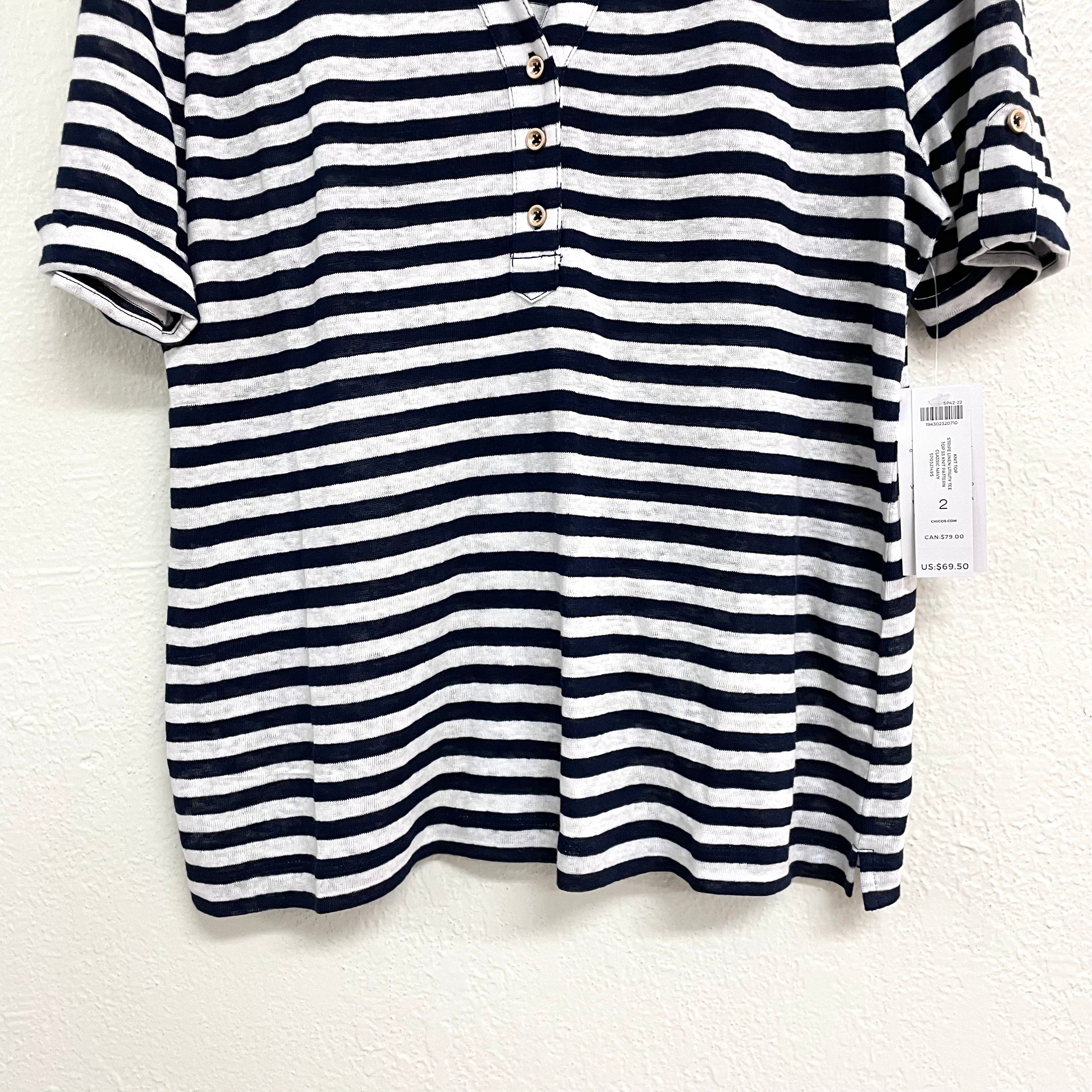 Striped Linen Top