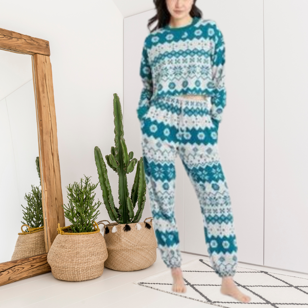 Fair Isle Sweatpants