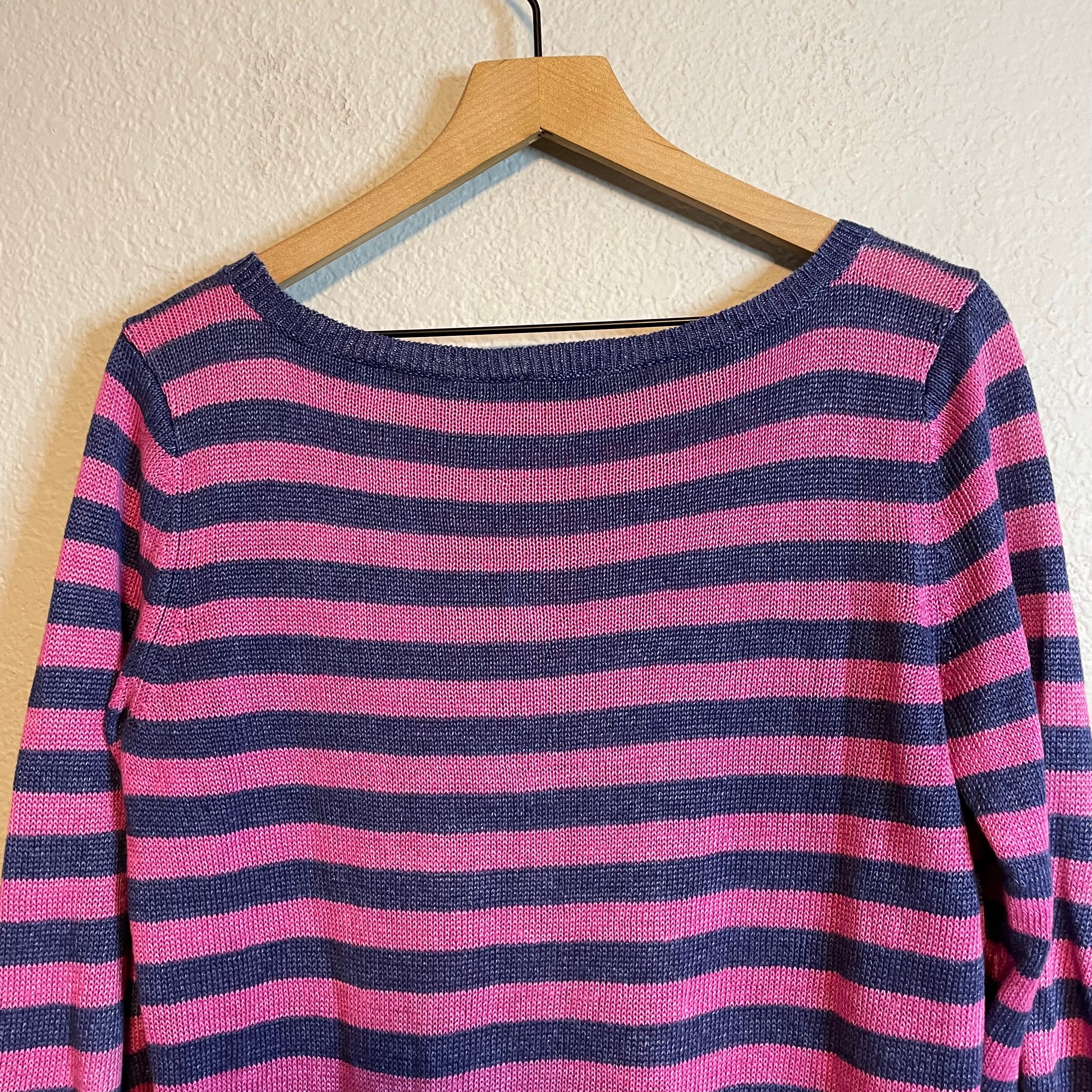 Linen Striped Sweater