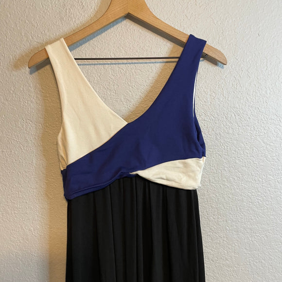 Color Block Maxi Dress