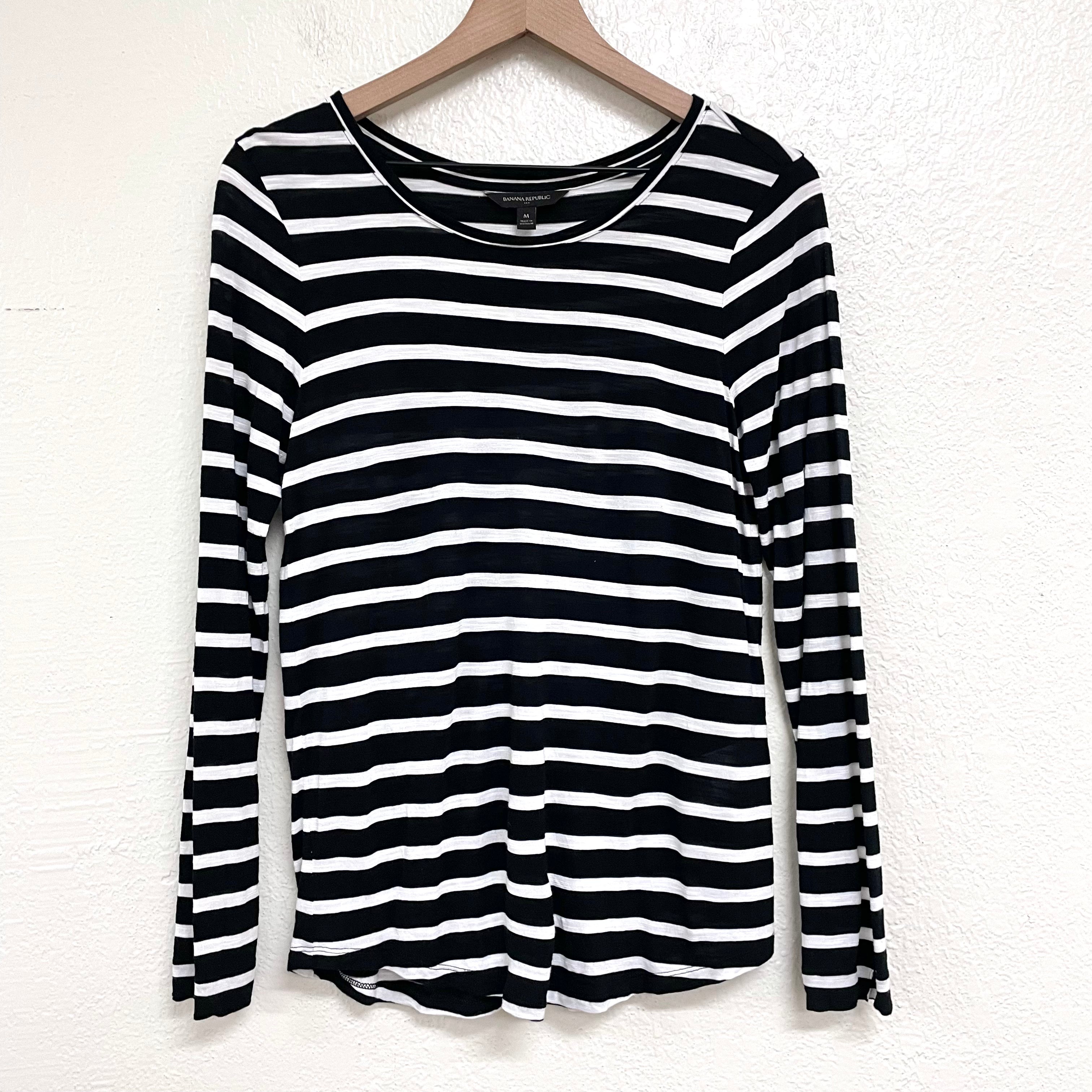 Striped Long Sleeve Top