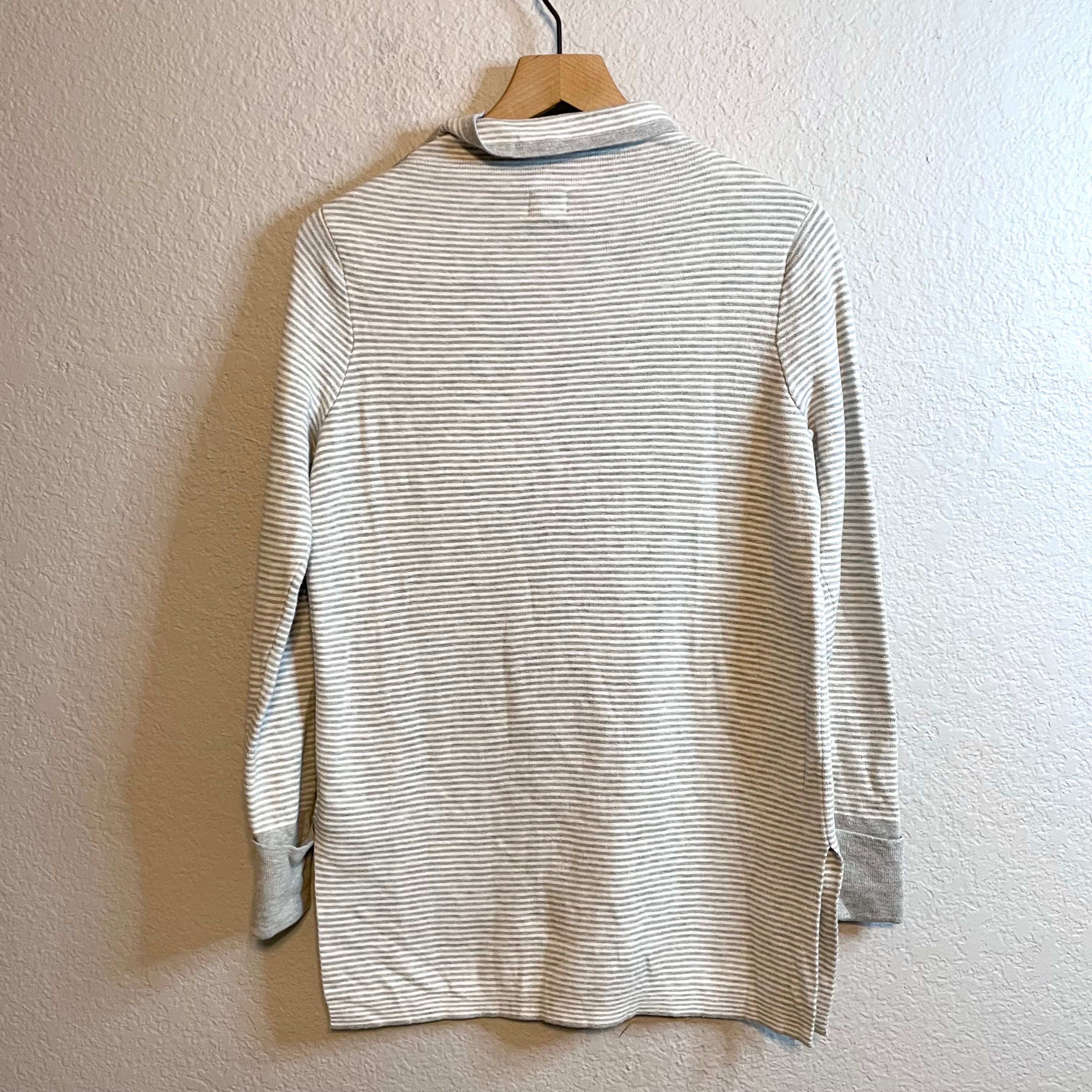 Snap Mock Neck Sweater