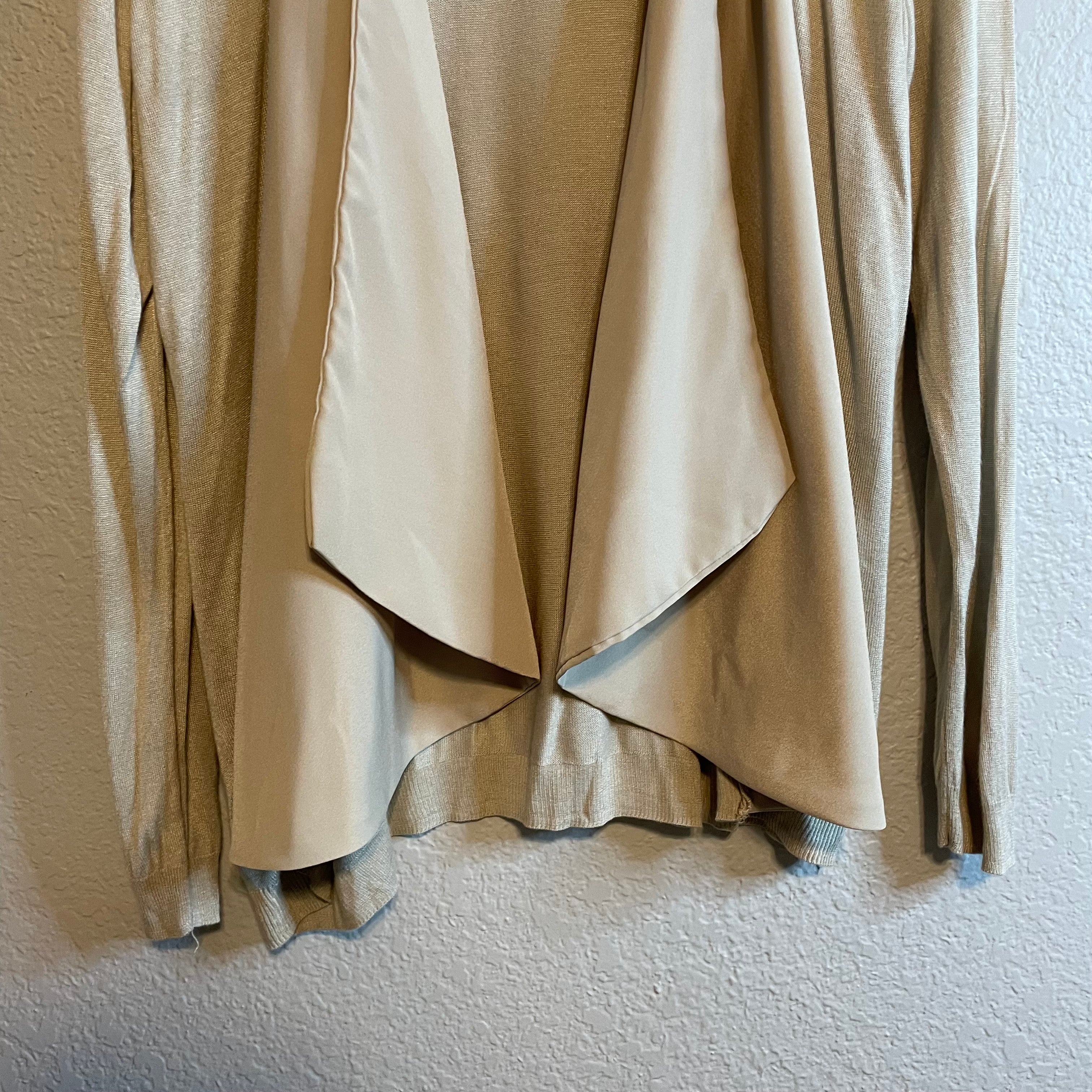 Draped Front Cardigan