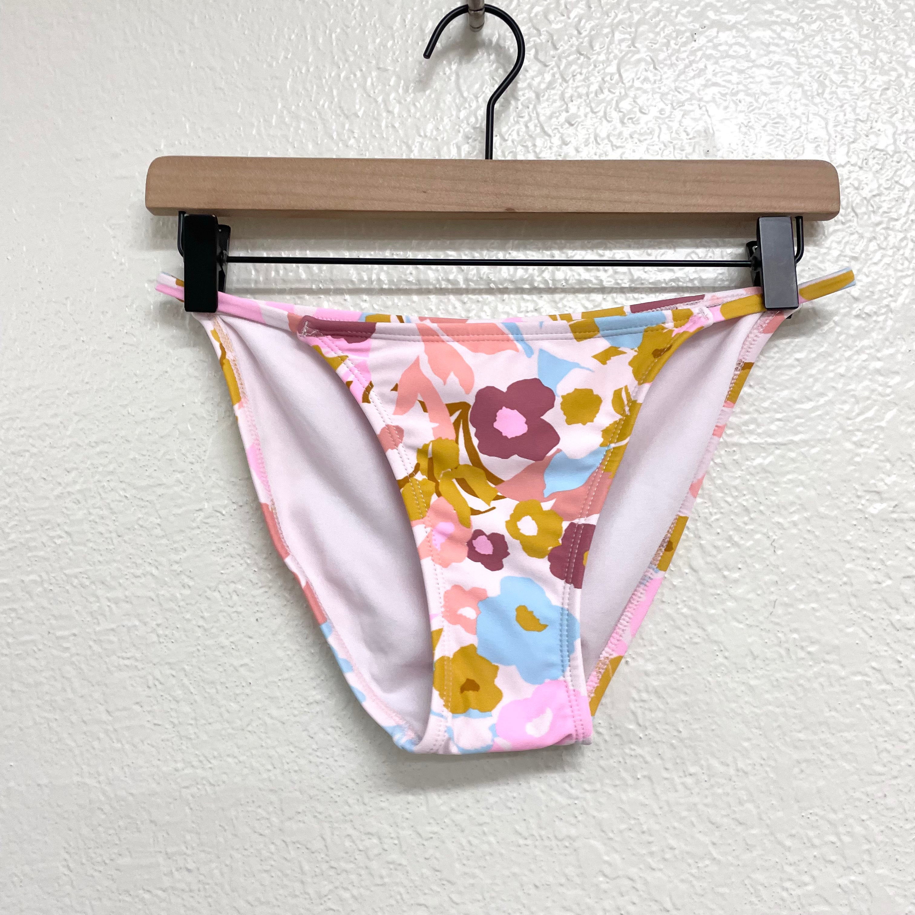 Floral Hipster Bikini Bottom