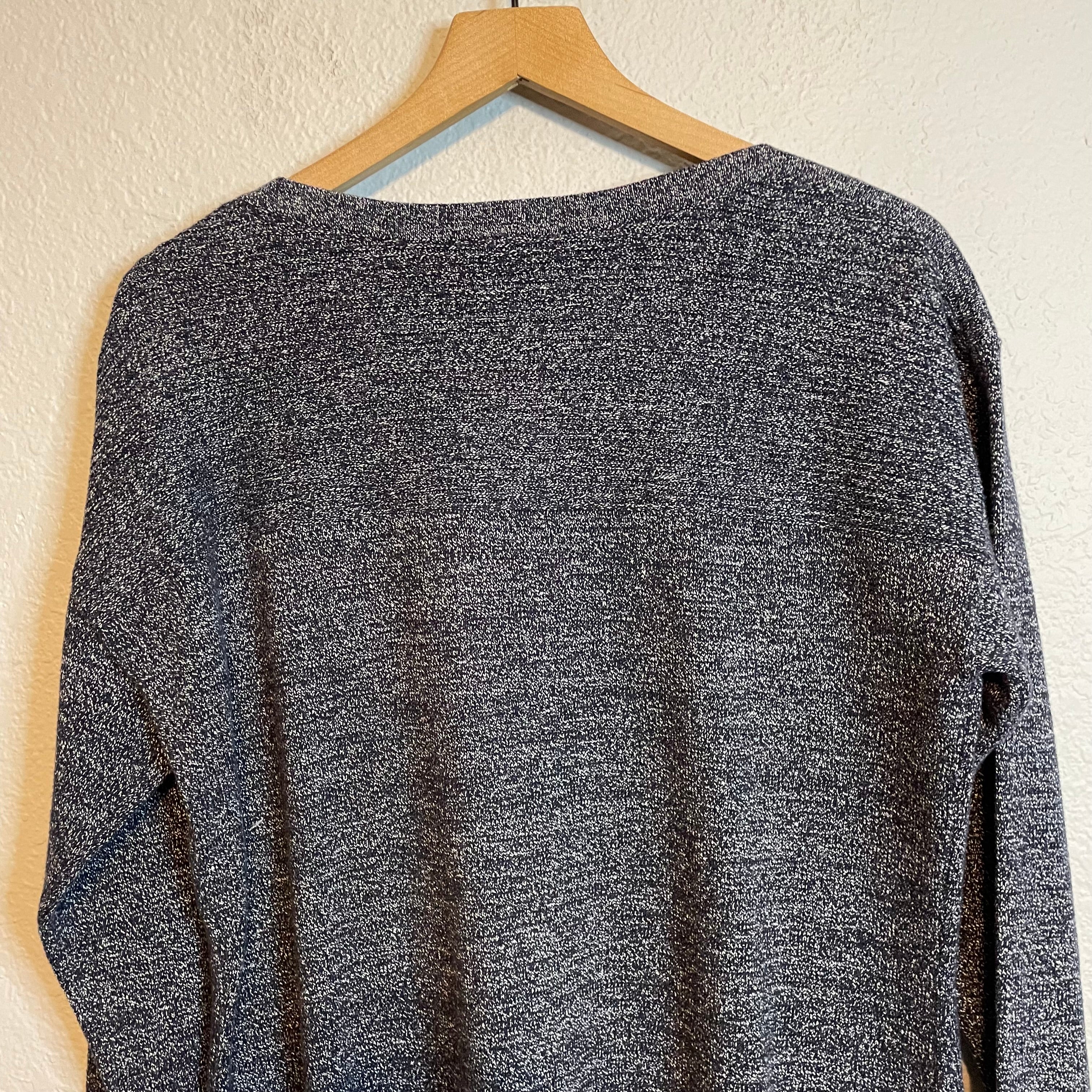 Button Shoulder Sweater