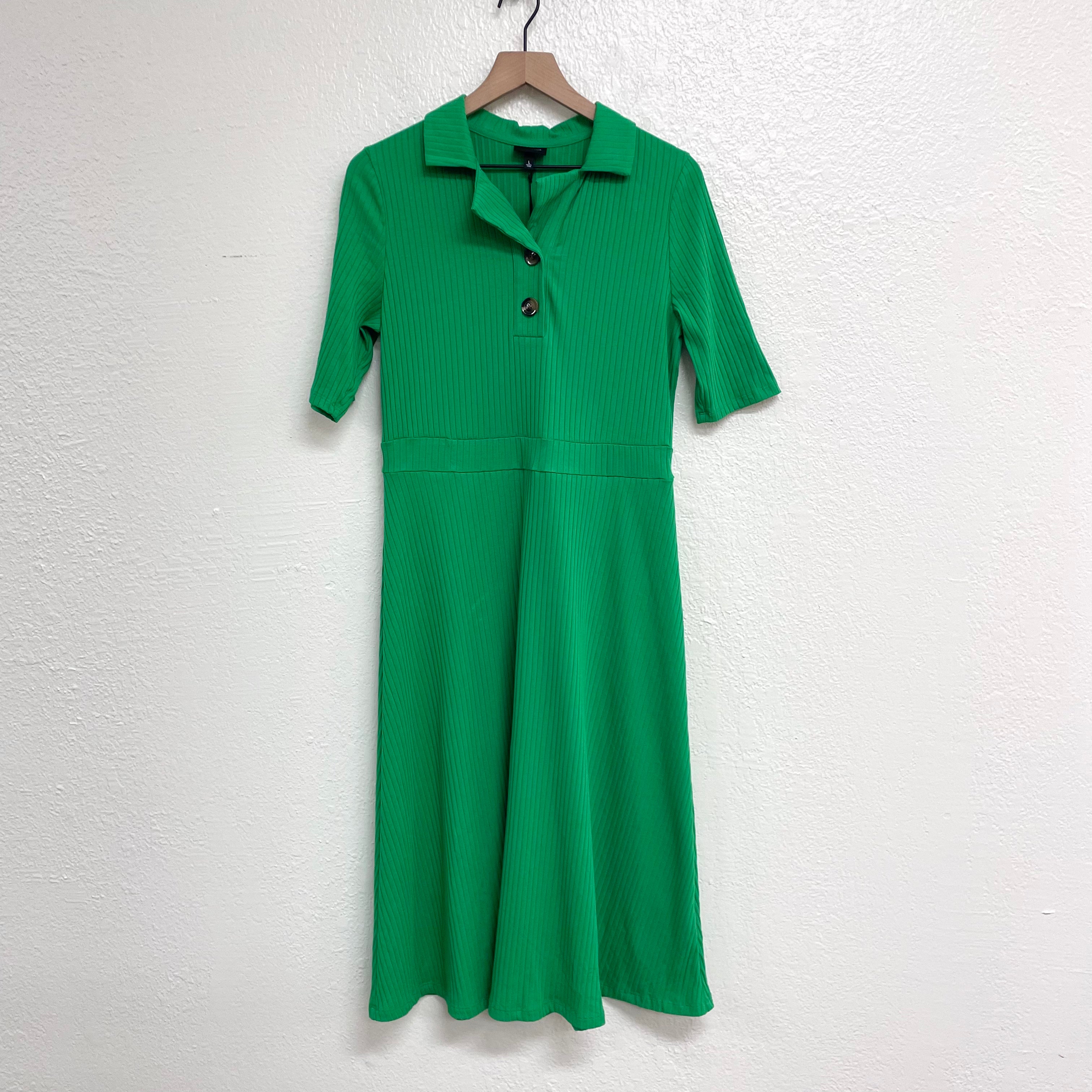 1/4 Button Front Dress