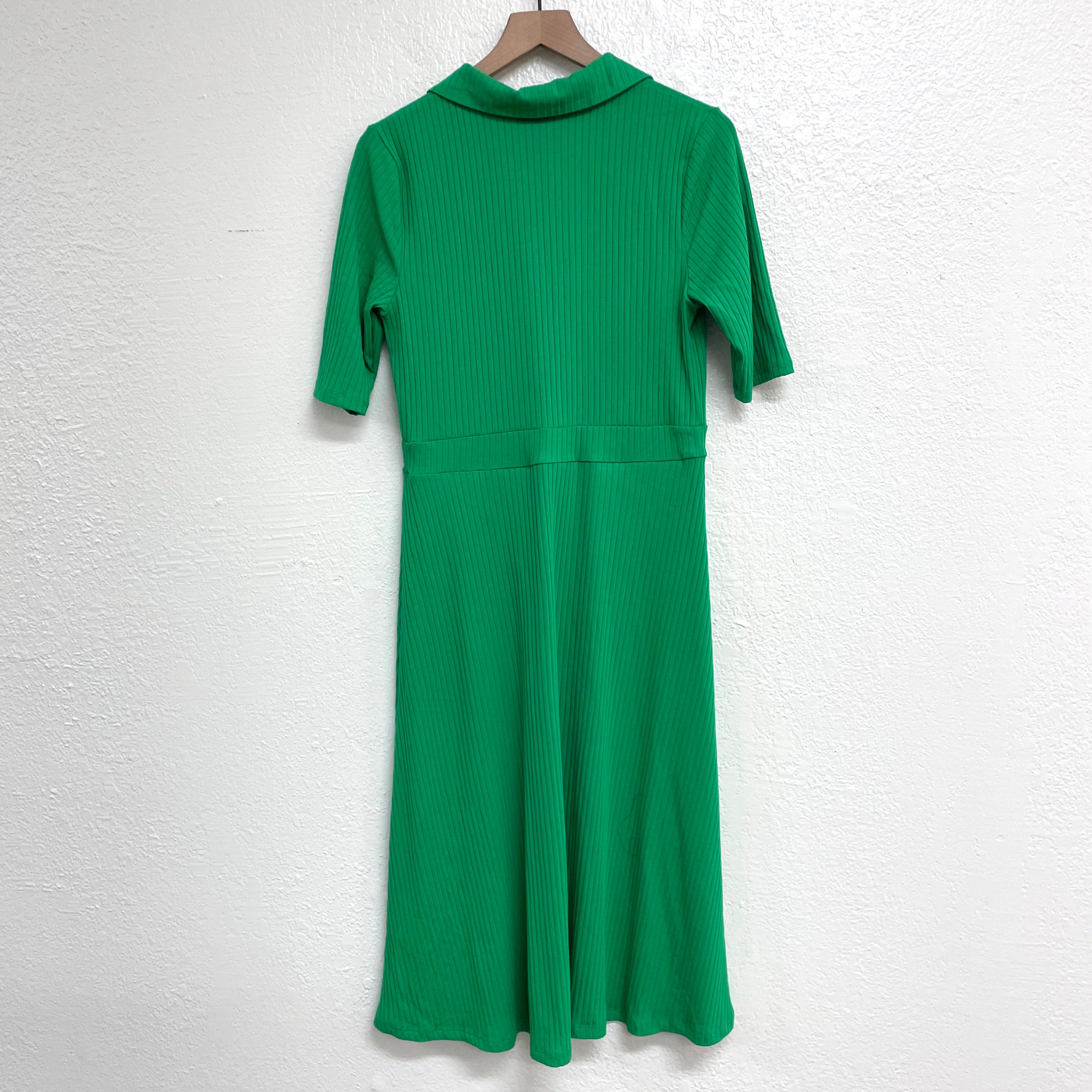 1/4 Button Front Dress