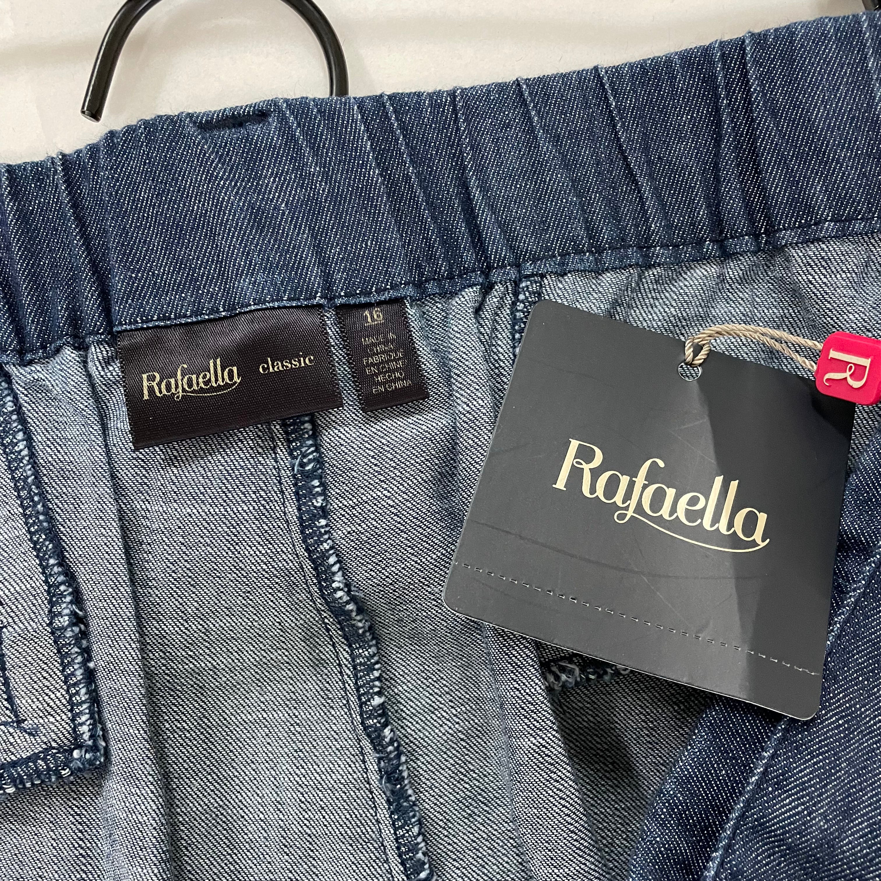 Chambray Belted Pants