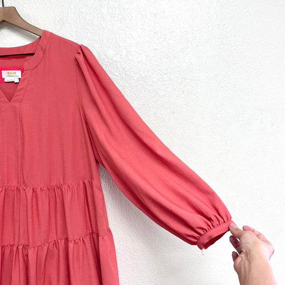 Tiered Long Sleeve Dress