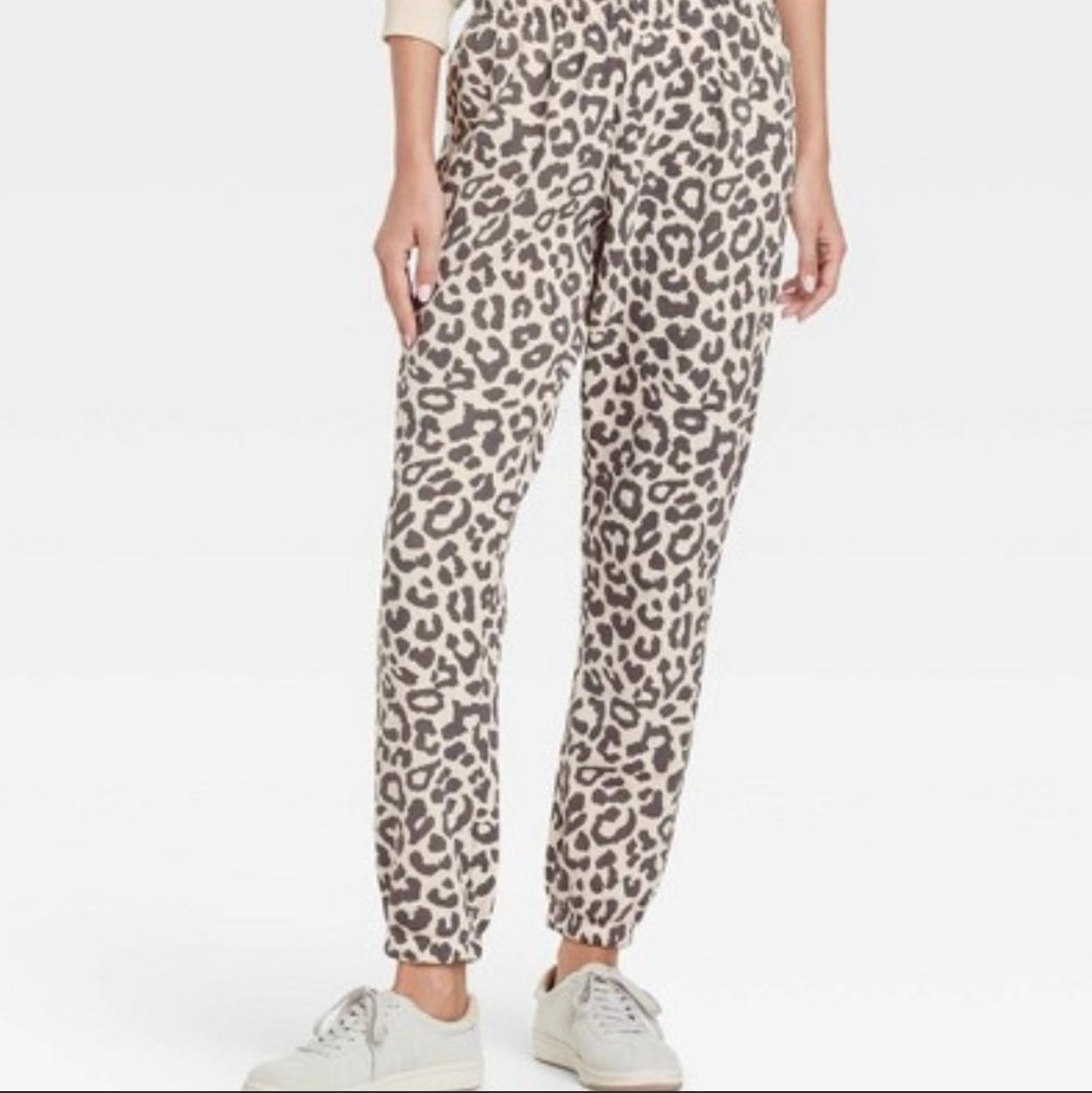 Leopard Print Sweatpants