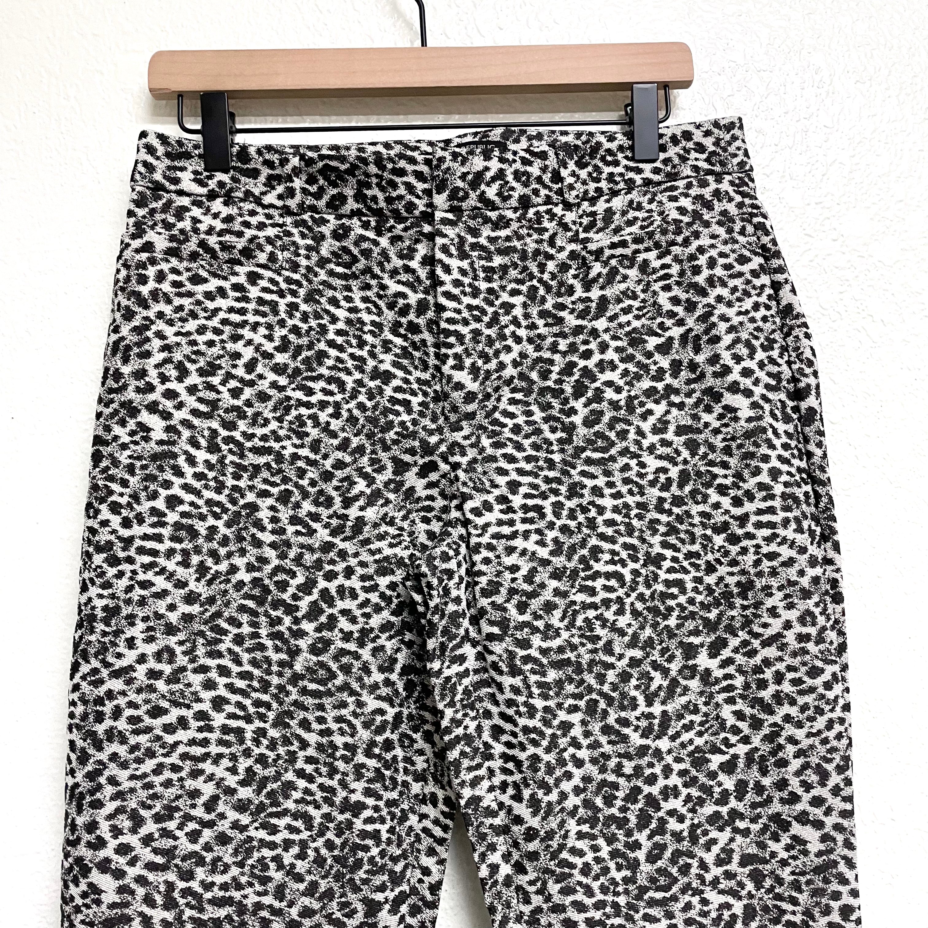 Animal Print Dress Pants