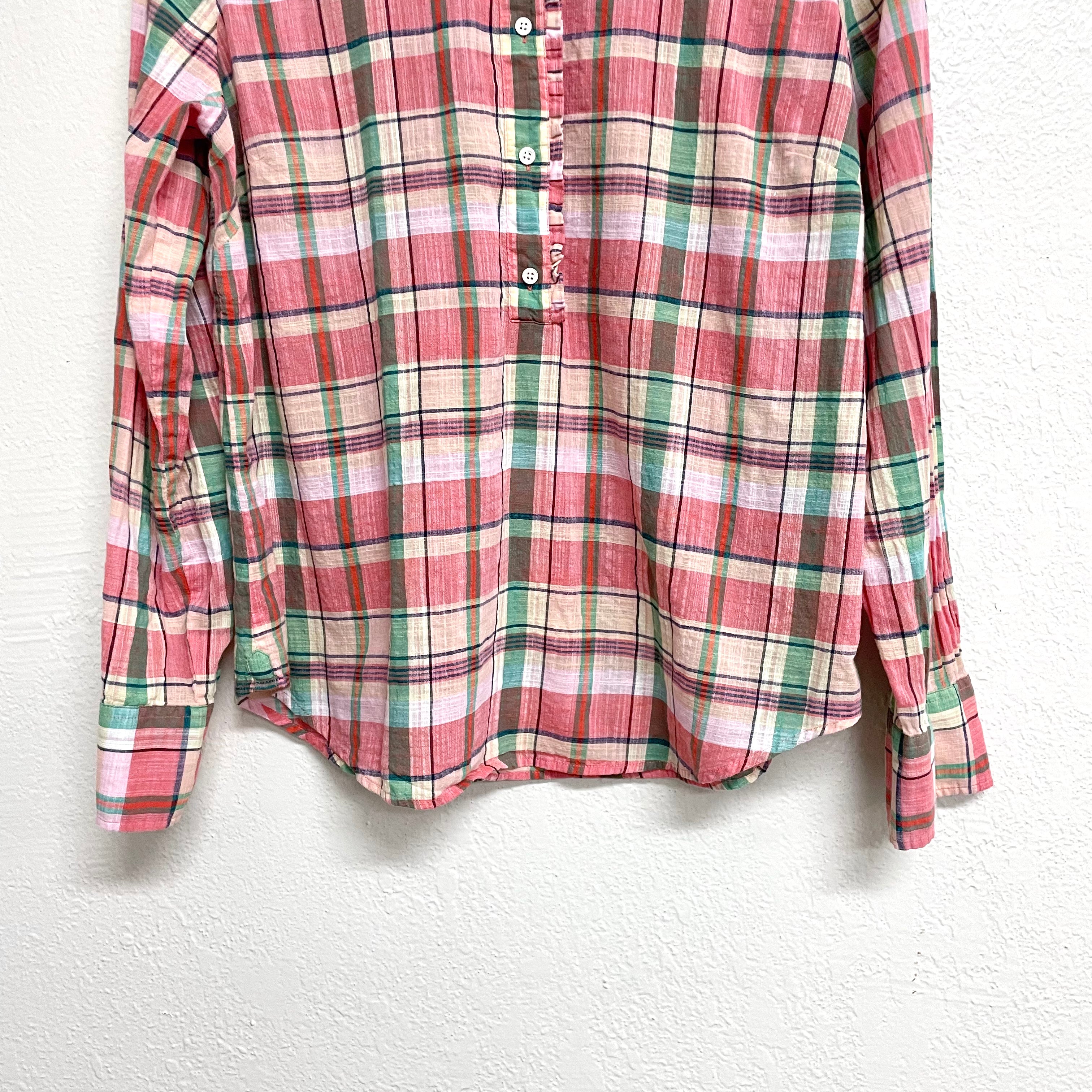 Plaid Blouse