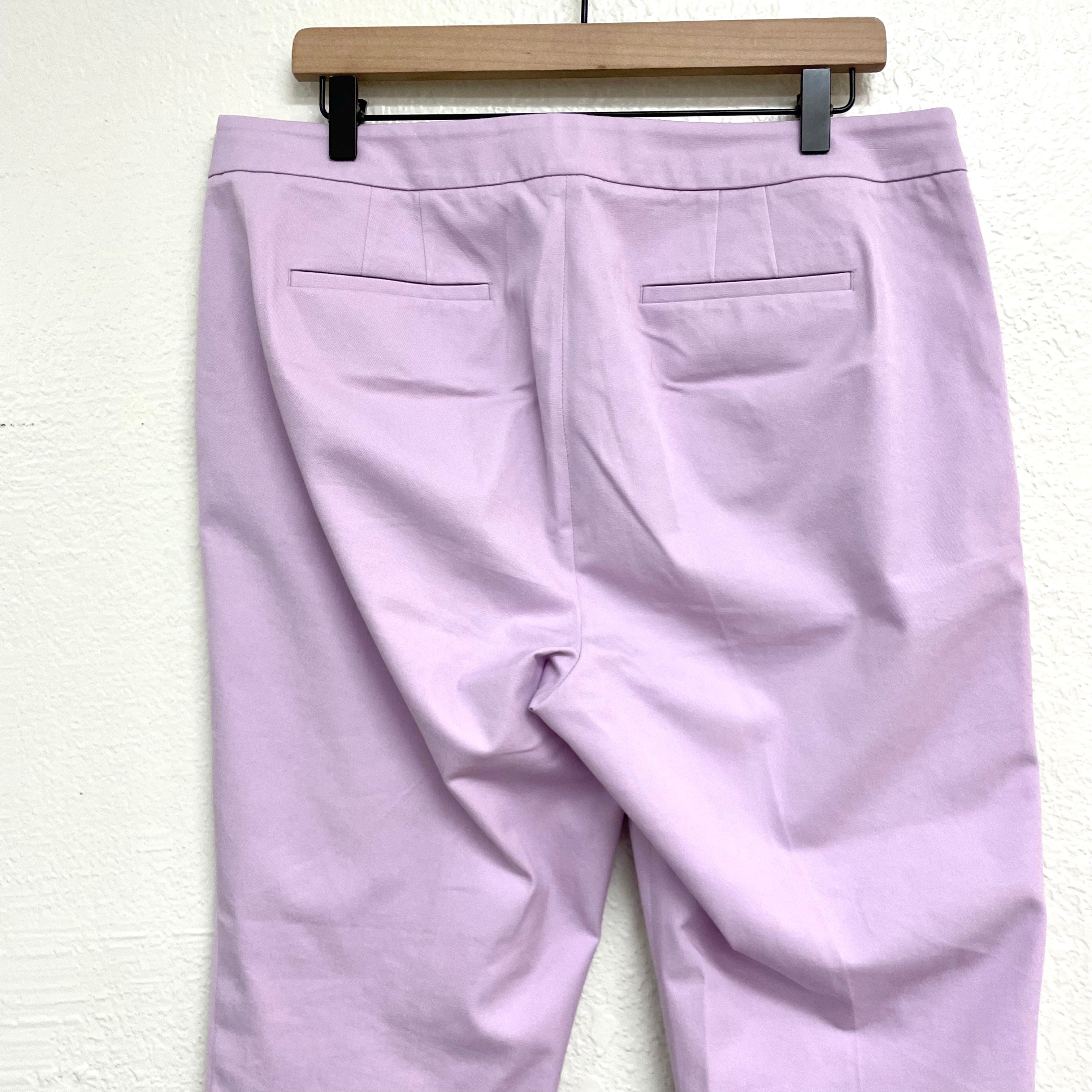 Scalloped Crop Pants