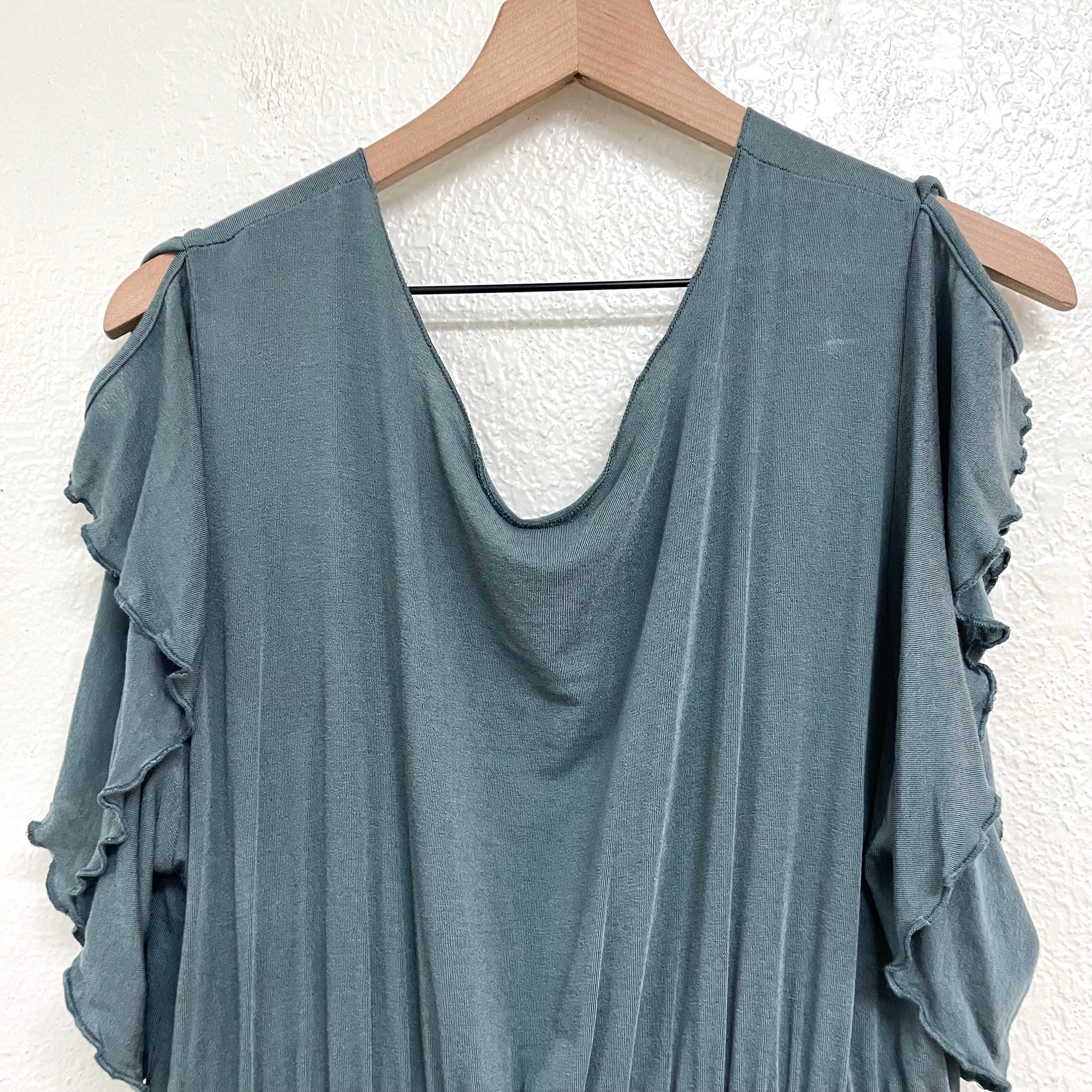 Peplum V-Neck Blouse