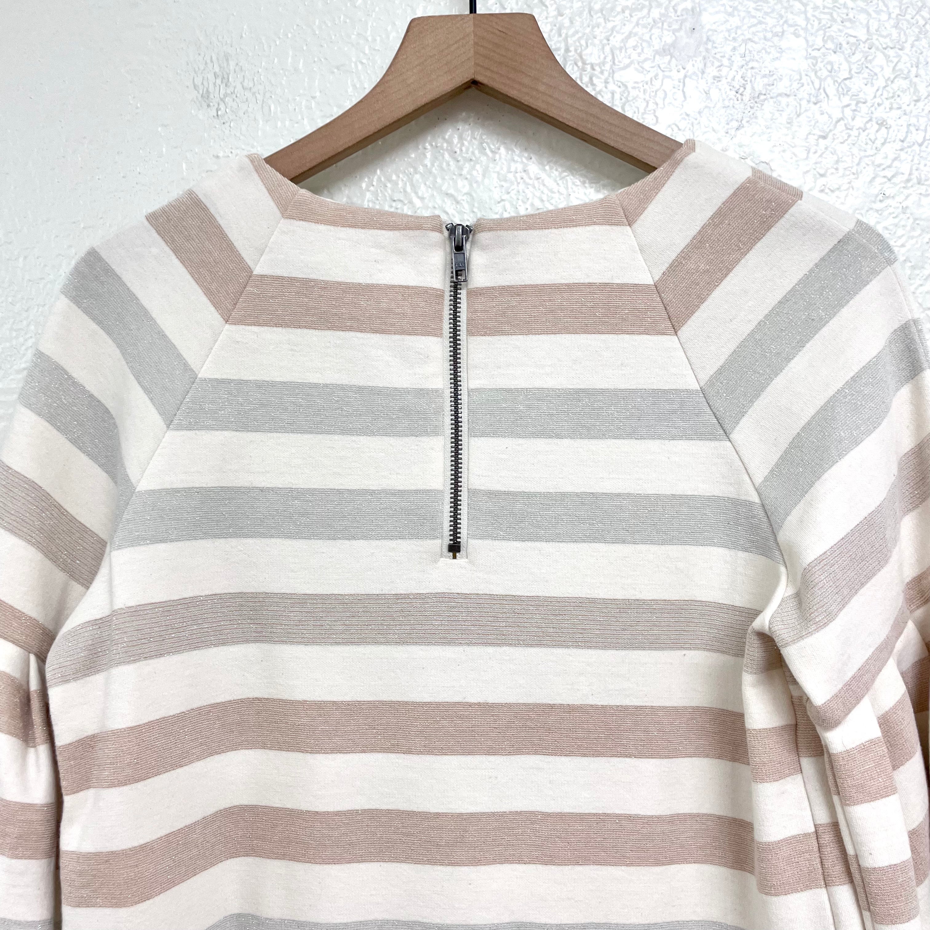 Striped Bell Sleeve Top