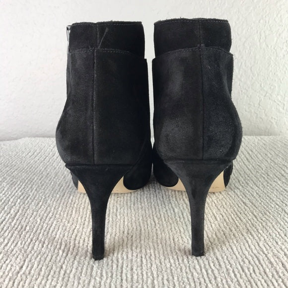 Open Toe Suede Bootie