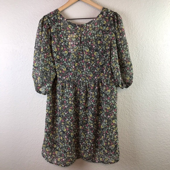 Floral Mini Dress