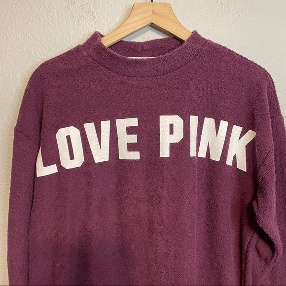 Mock Neck LOVE Sweatshirt