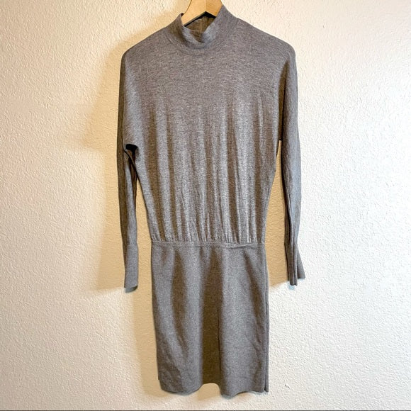 Mock Neck Sweater Dress