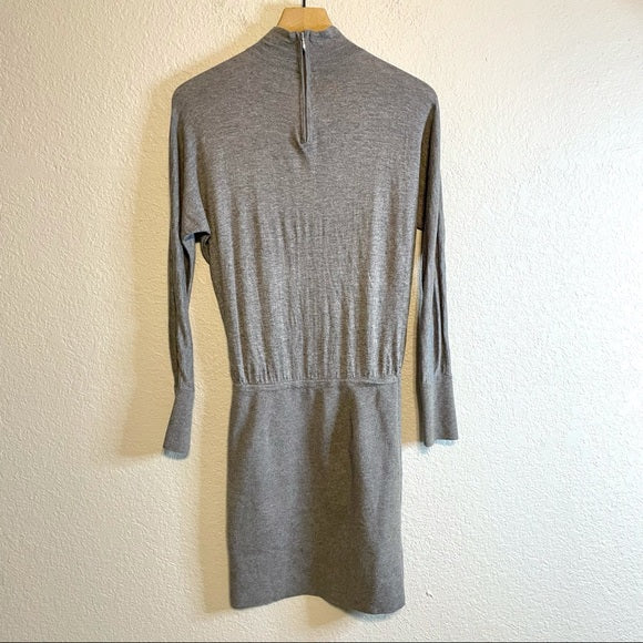 Mock Neck Sweater Dress