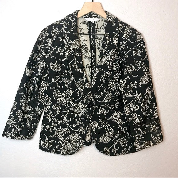 Paisley Vine Blazer Jacket